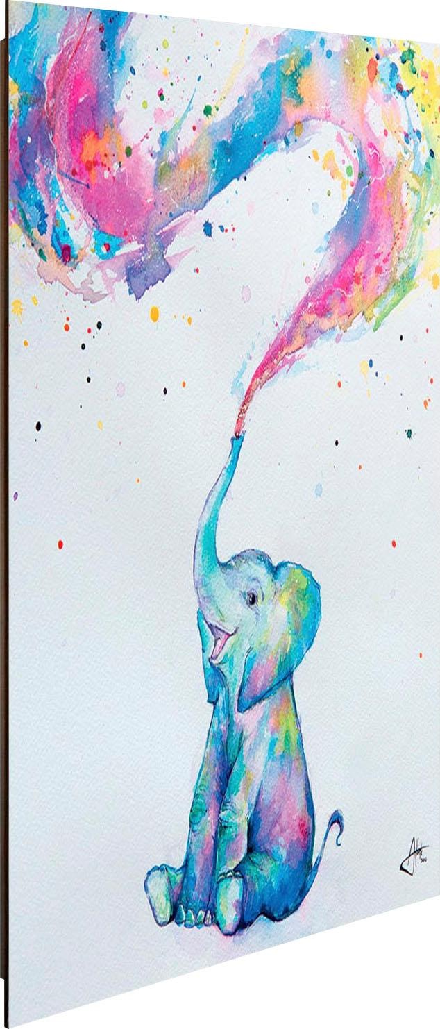 Reinders! Deco-Panel »Aquarell Elefant«