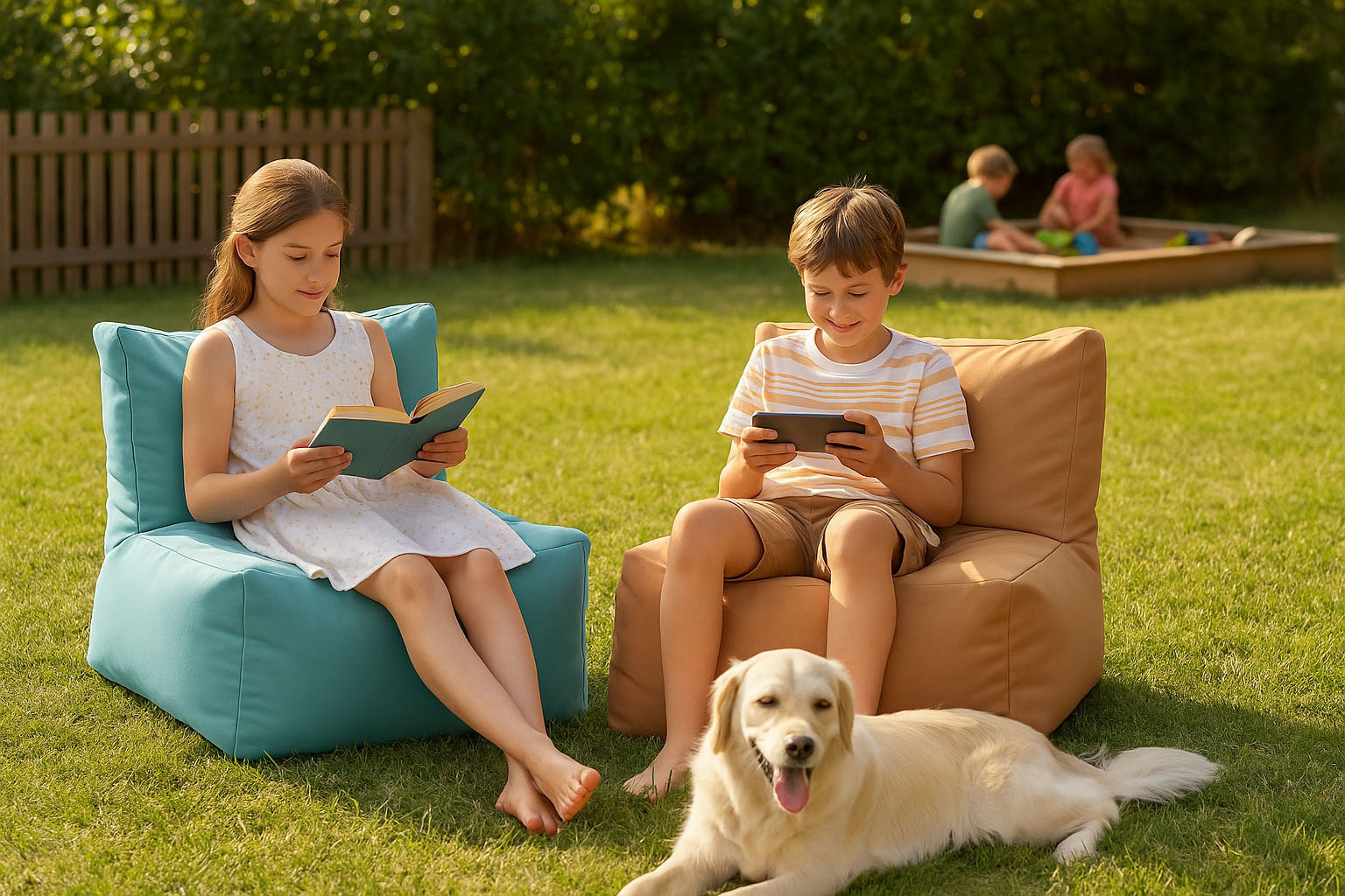 DEHLER Sitzsack »Luise Kids Outdoor«, Made in Germany