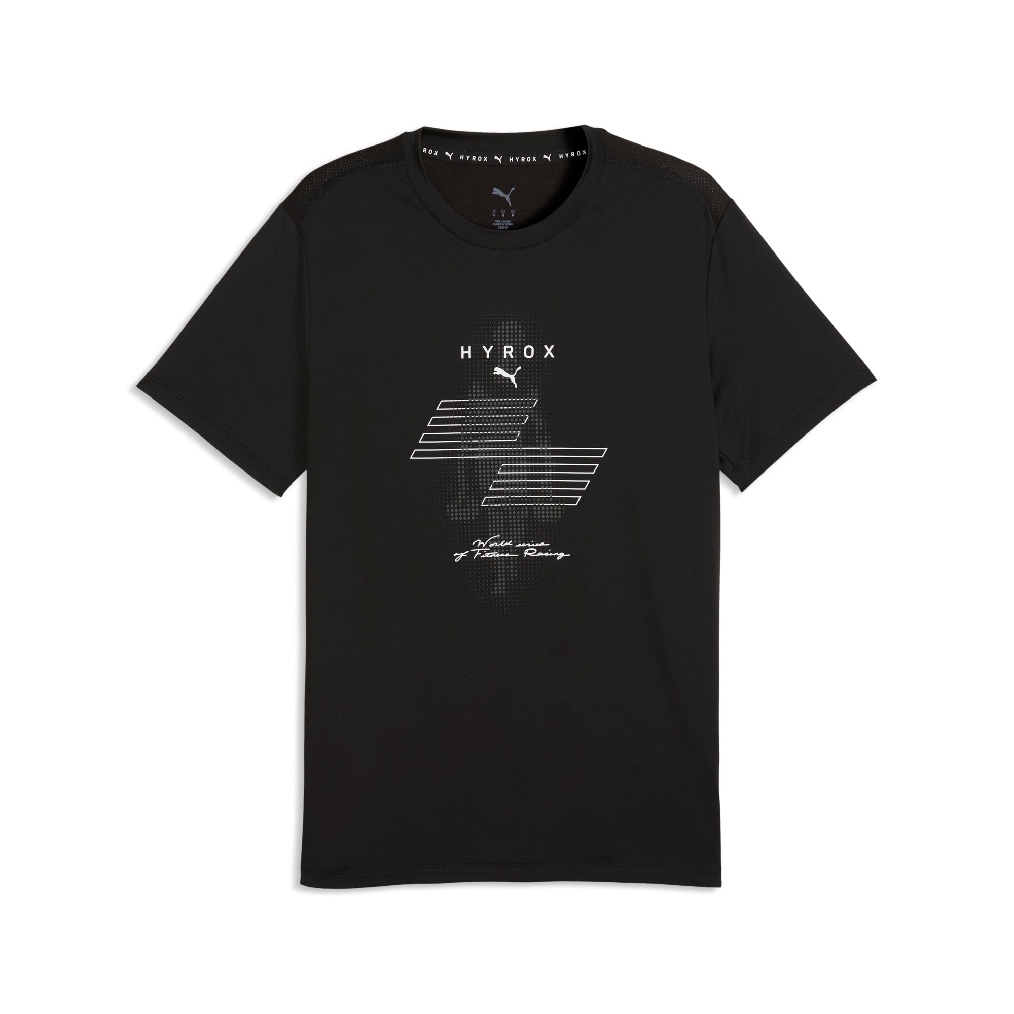 PUMA Trainingsshirt »M  X HYROX CLOUDSPUN THERMOADAPT TEE« Regular Fit, Kurzarmdesign, atmungsaktiv, schnell trocknend