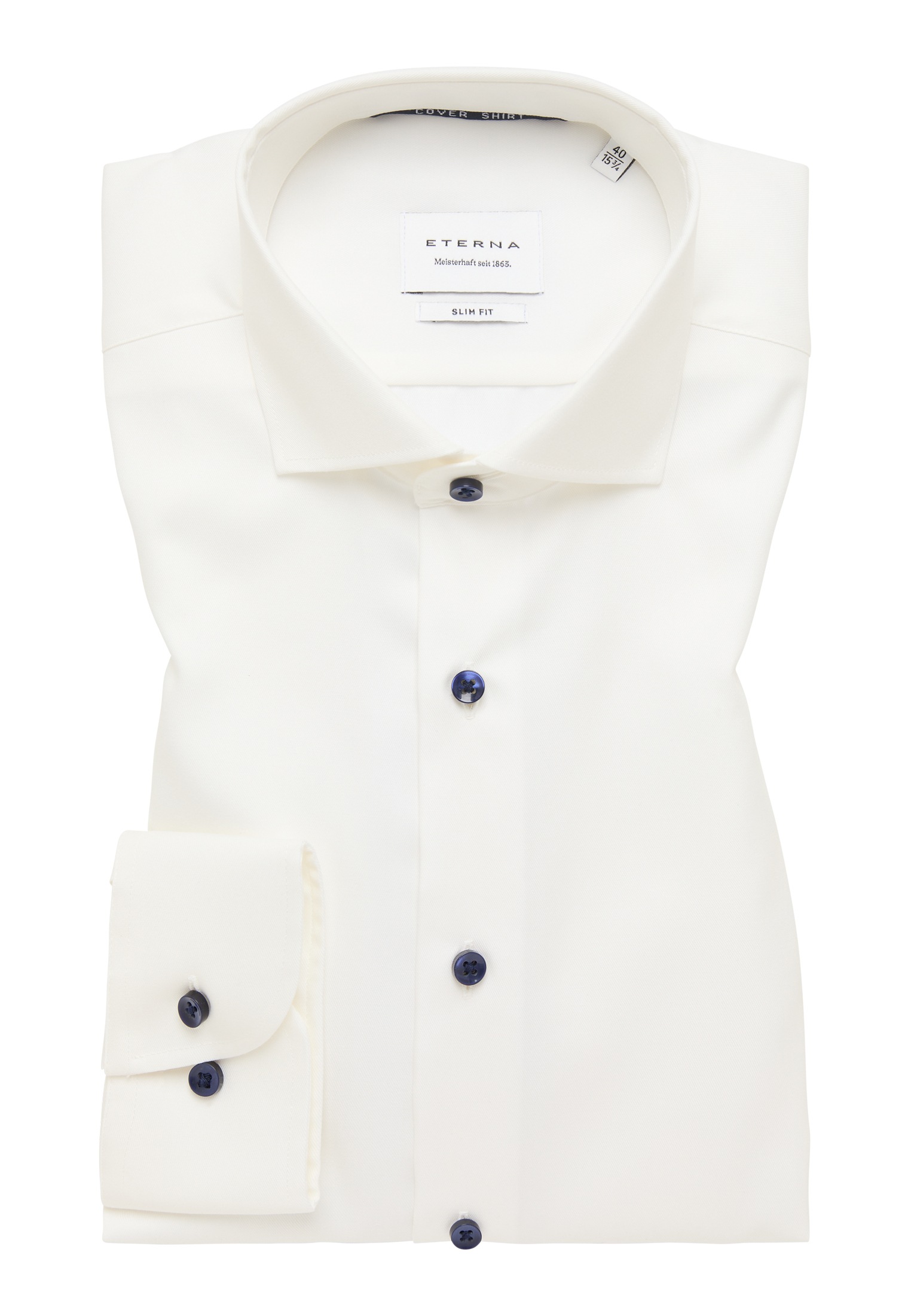Eterna Langarmhemd »SLIM FIT«, NON IRON (bügelfrei)