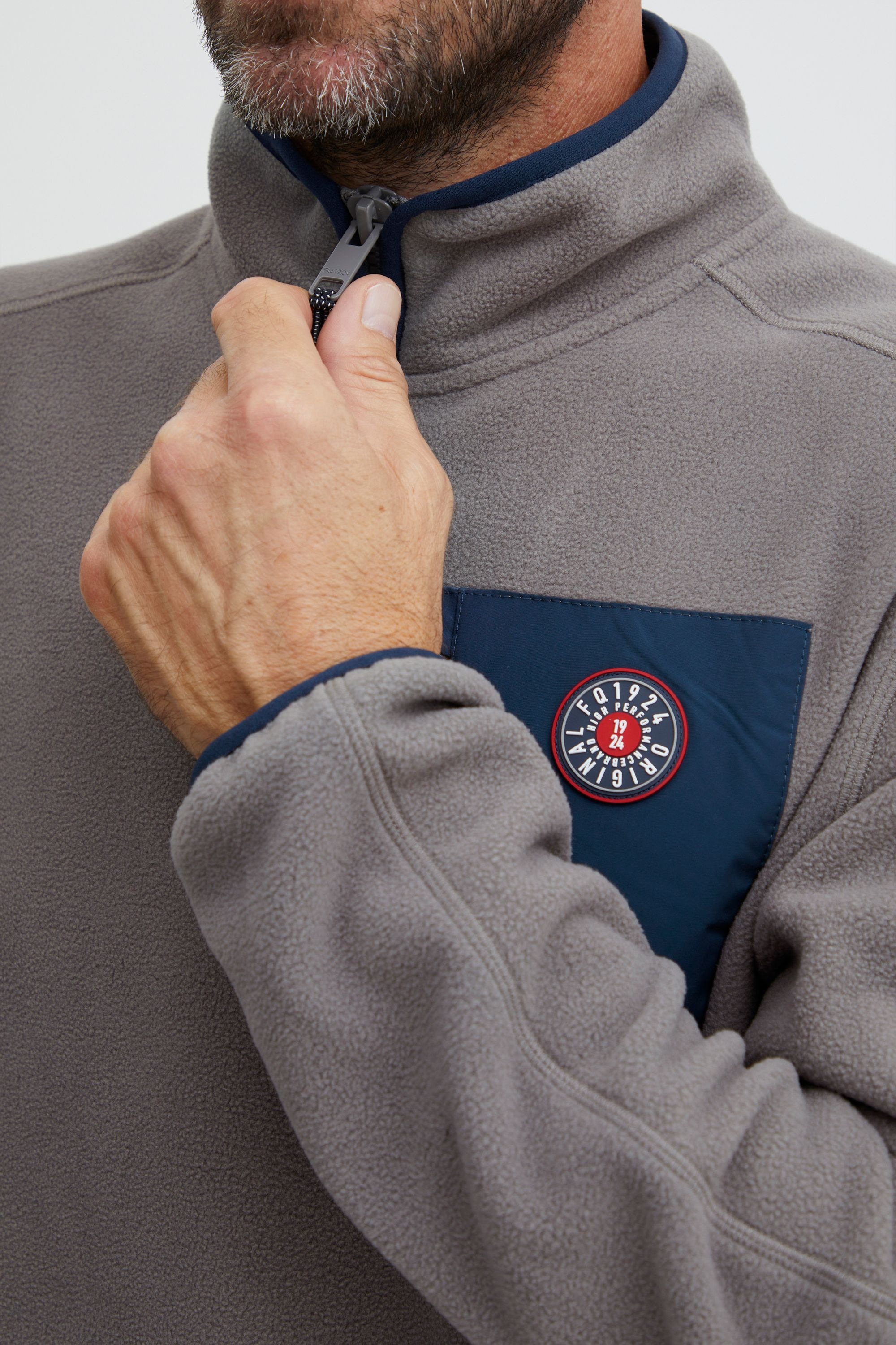 FQ1924 Strickfleece-Pullover »Fleecejacke FQLucas«