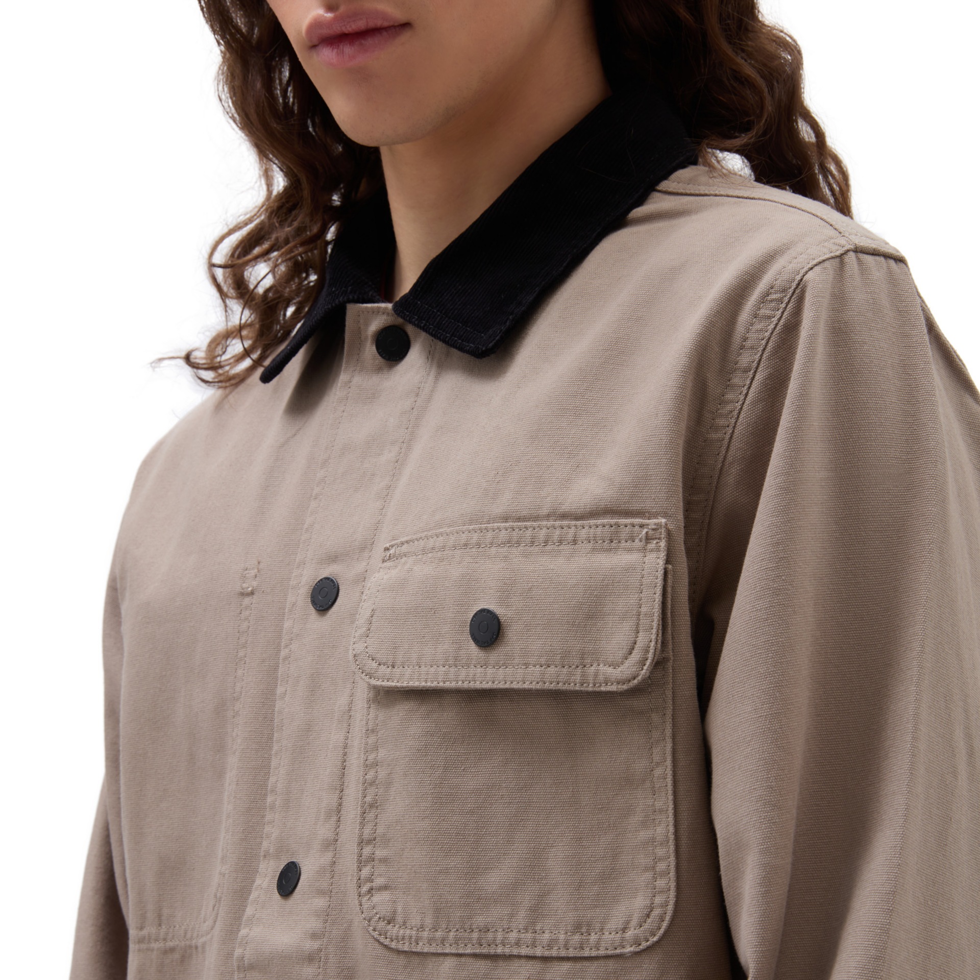 Vans Hemdjacke »MN DRILL CHORE COAT«, mit Markenlabel