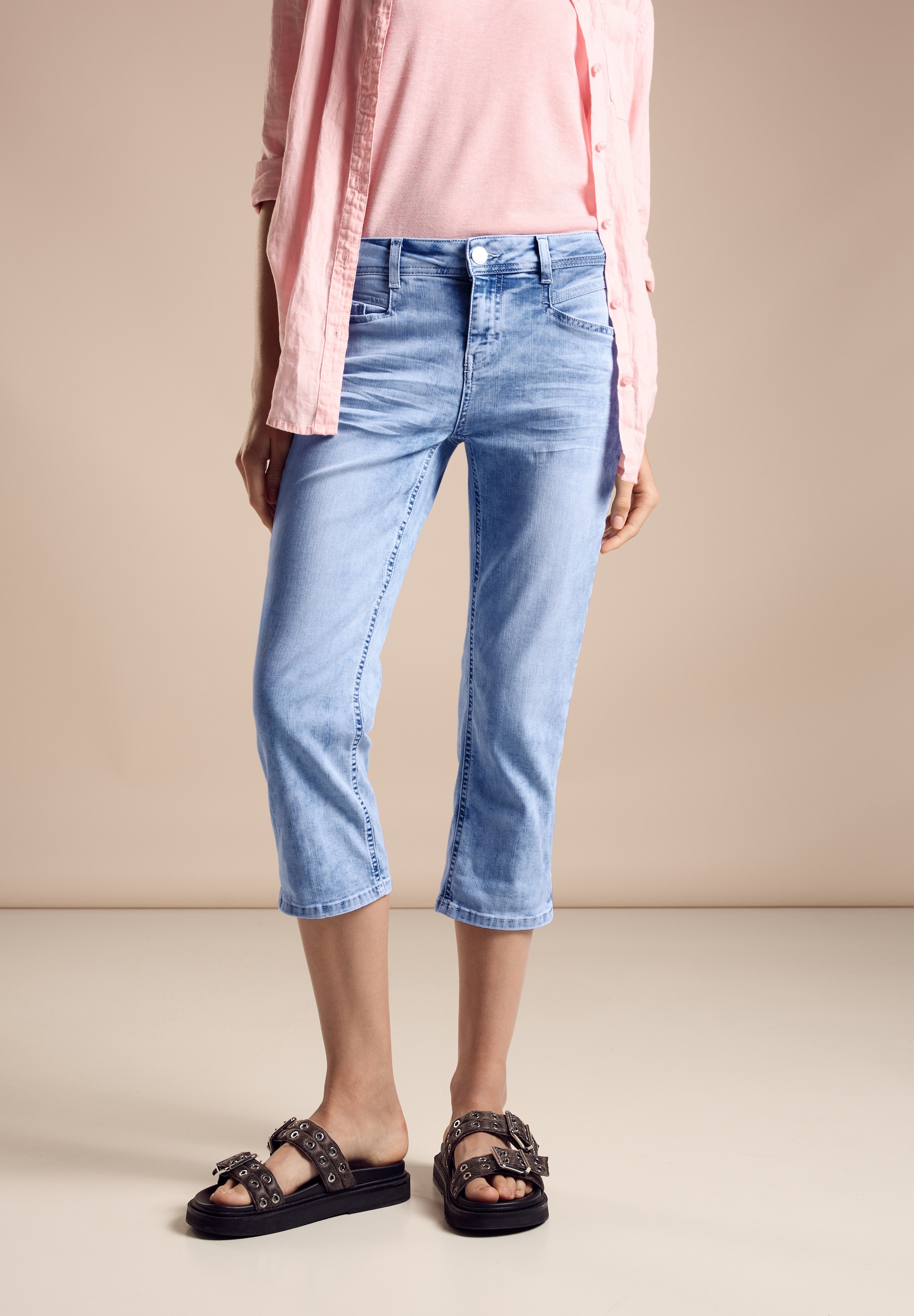 STREET ONE 3/4-Jeans »Style Jane«, mit Stretch-Anteil