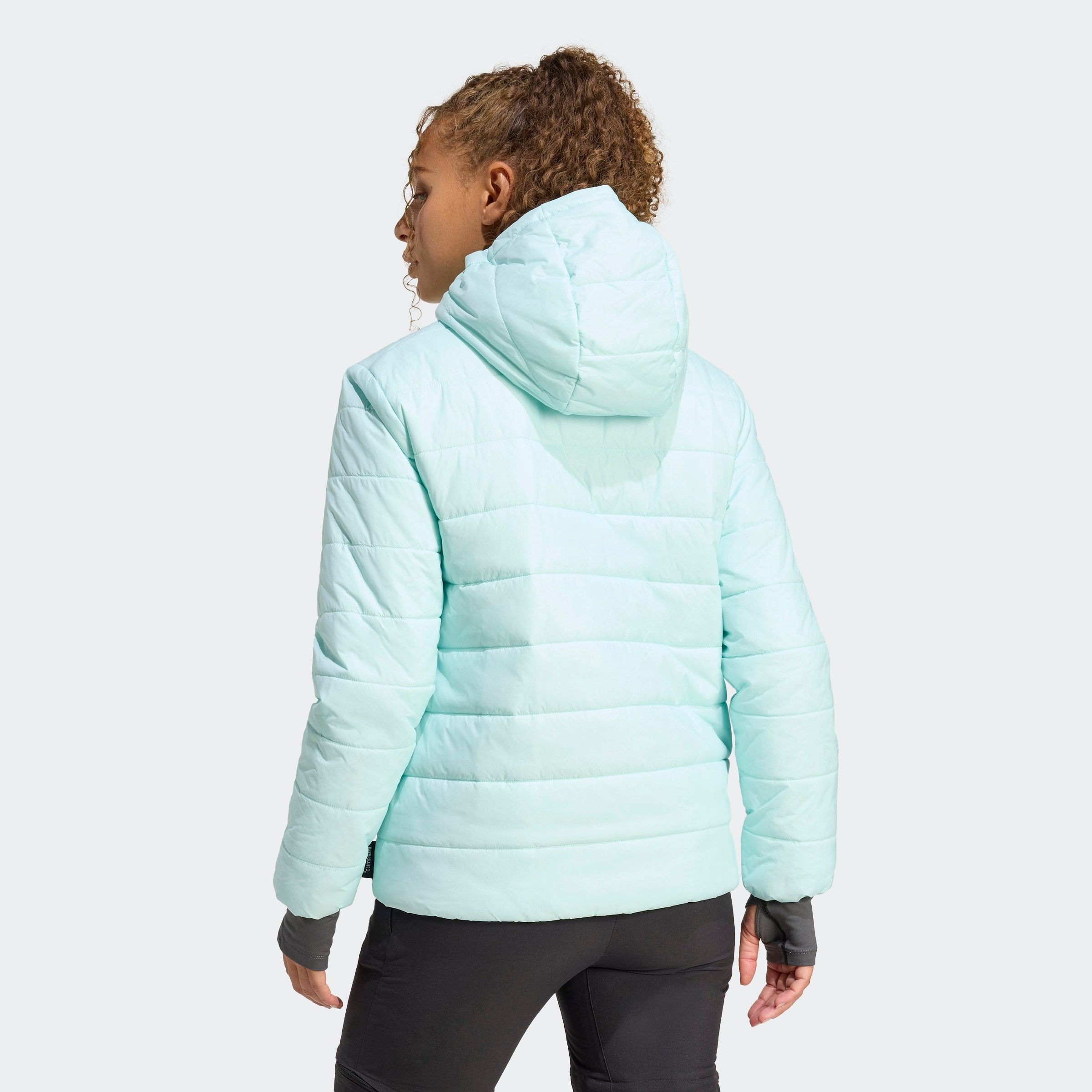 adidas TERREX Outdoorjacke »W MT ESS P HO J«, mit Kapuze, wärmend durch Climawarm Technologie, mit Kapuze