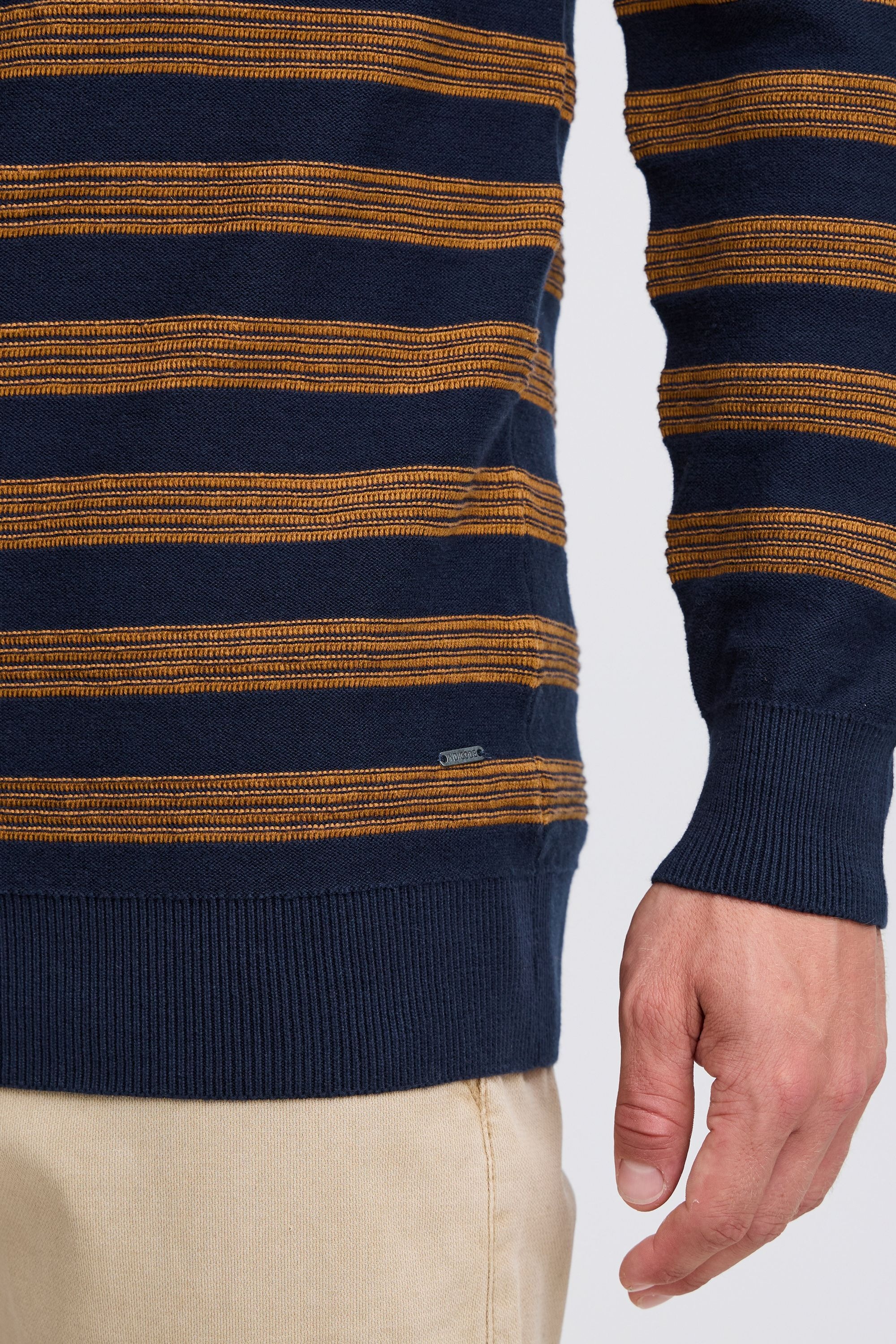 Indicode Strickfleece-Pullover »Strickpullover IDPanloop«