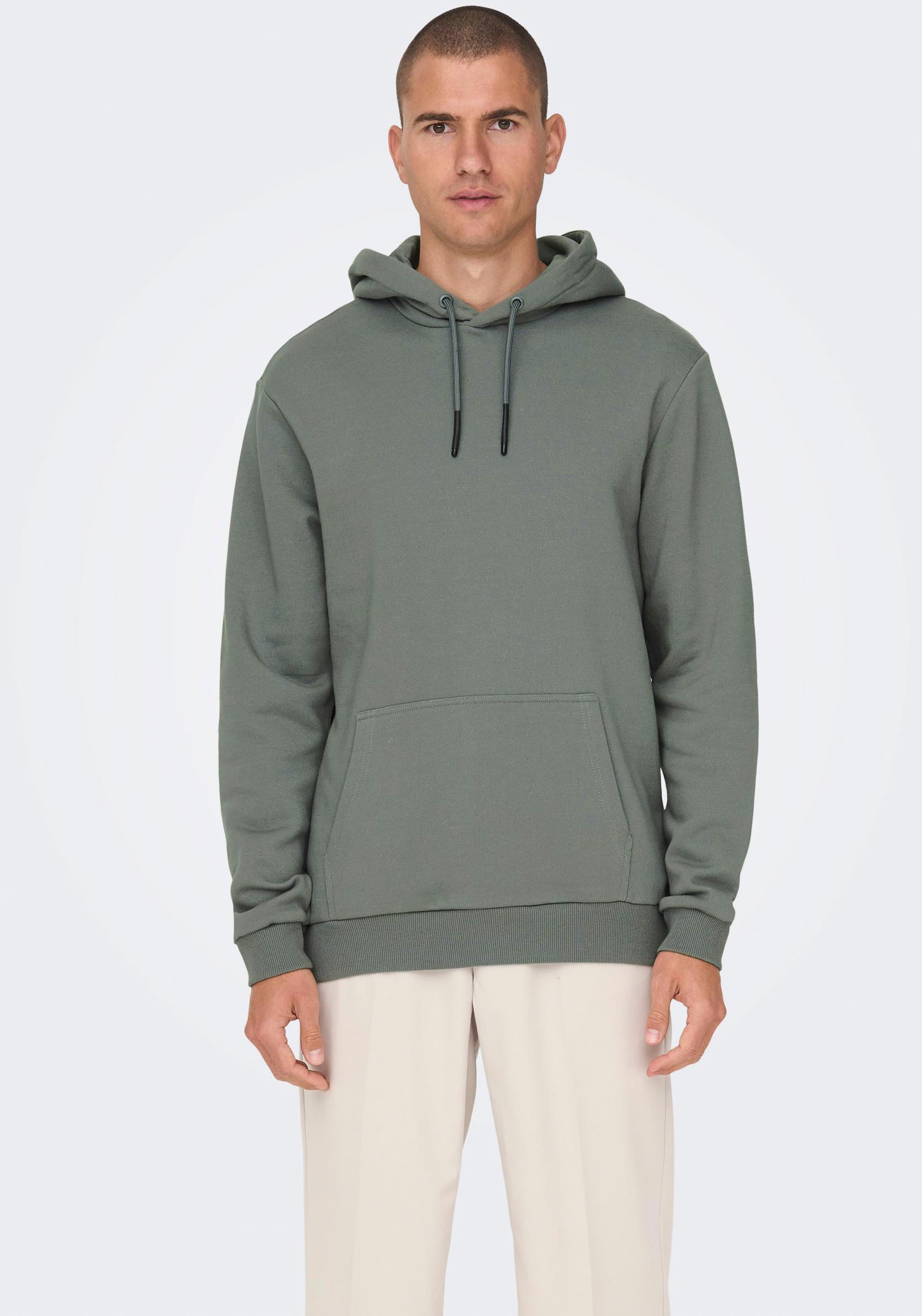 ONLY & SONS Kapuzensweatshirt »ONSCERES HOODIE SWEAT NOOS«