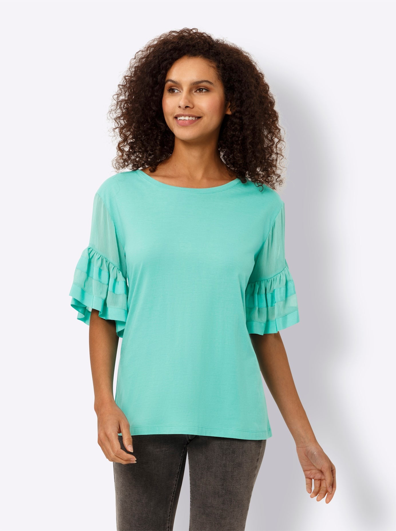 heine Kurzarmshirt »Shirt«, (1 tlg.)