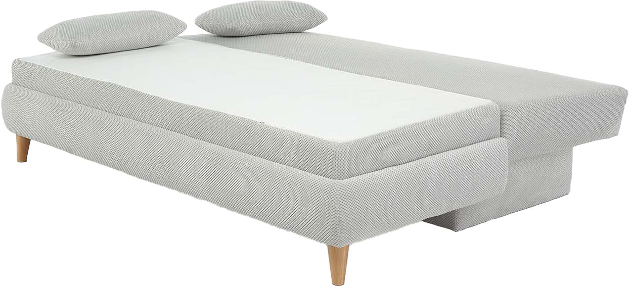 Jockenhöfer Gruppe Schlafsofa »Maja, Dauerschlafsofa«, Wende-Federkernmatratze, Liegefläche 160x200 cm, Bettkasten