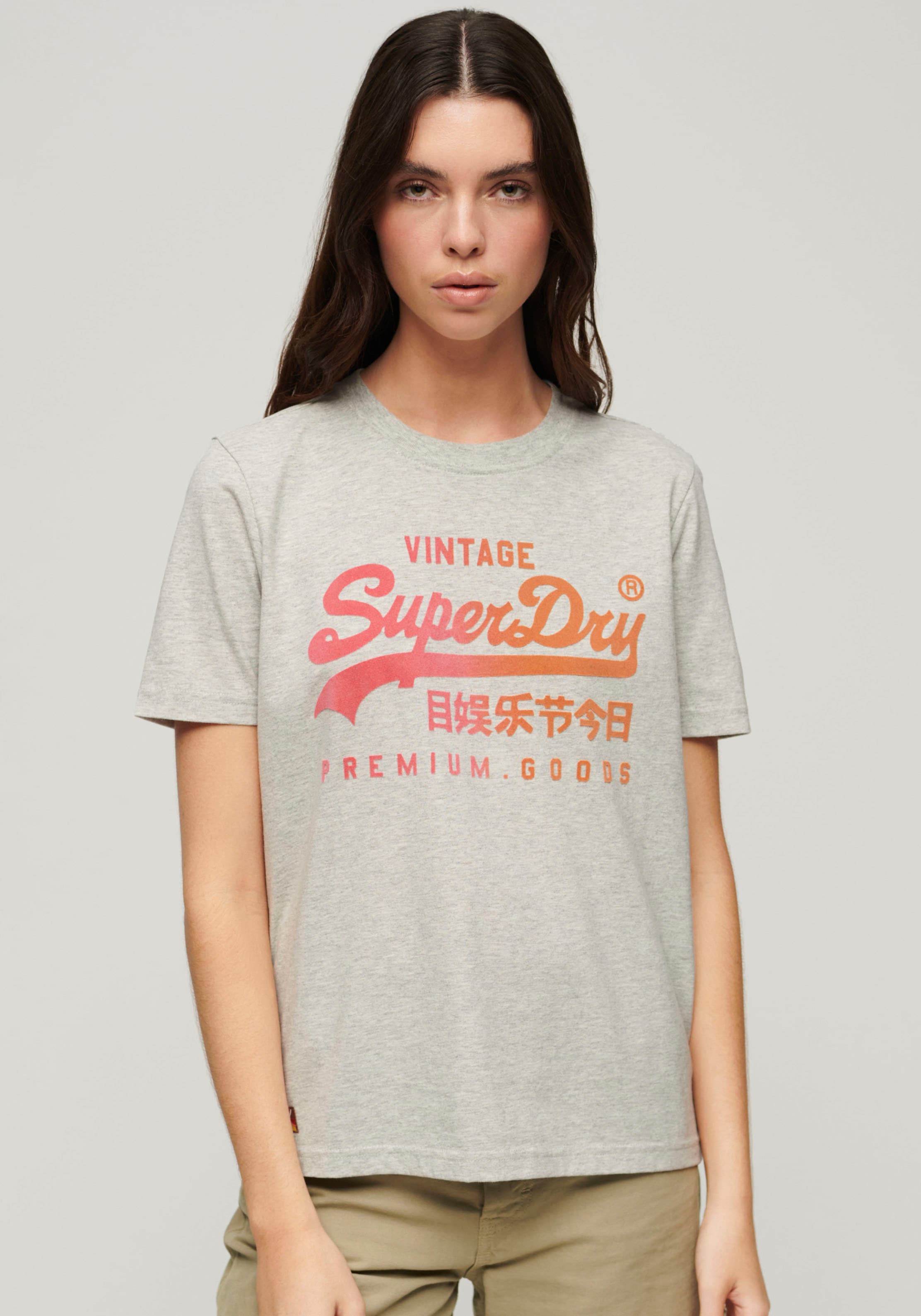 Superdry T-Shirt »TONAL VL GRAPHIC RELAXED TEE«