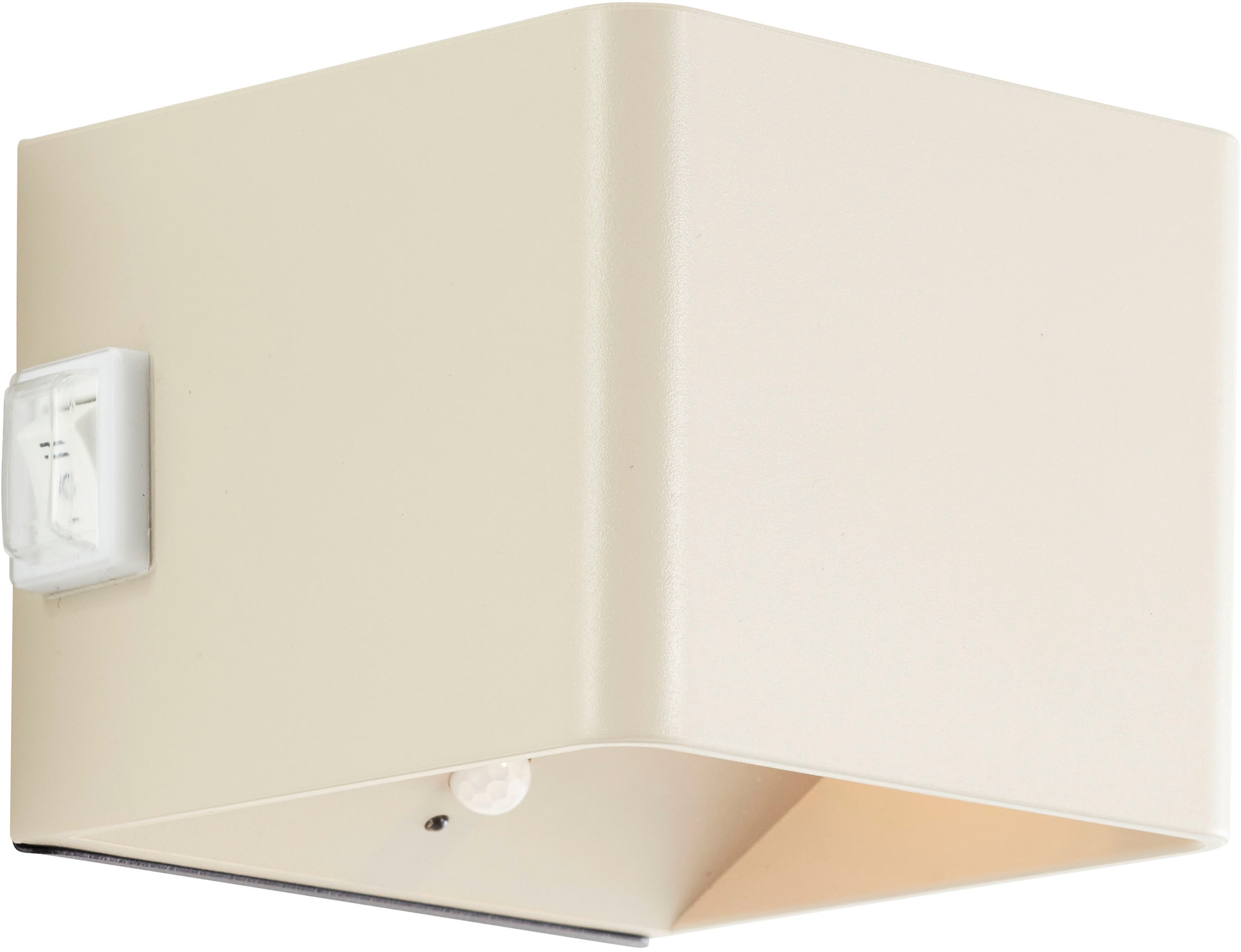 Brilliant Außen-Wandleuchte »Iseo - portable Akkuleuchte inkl. Magnetplatte« LED-Modul 1 Stk. Warmweiß Akku, 300 lm, 3000 K, USB, schwarz, mobile Außenlampe, Wandlampe