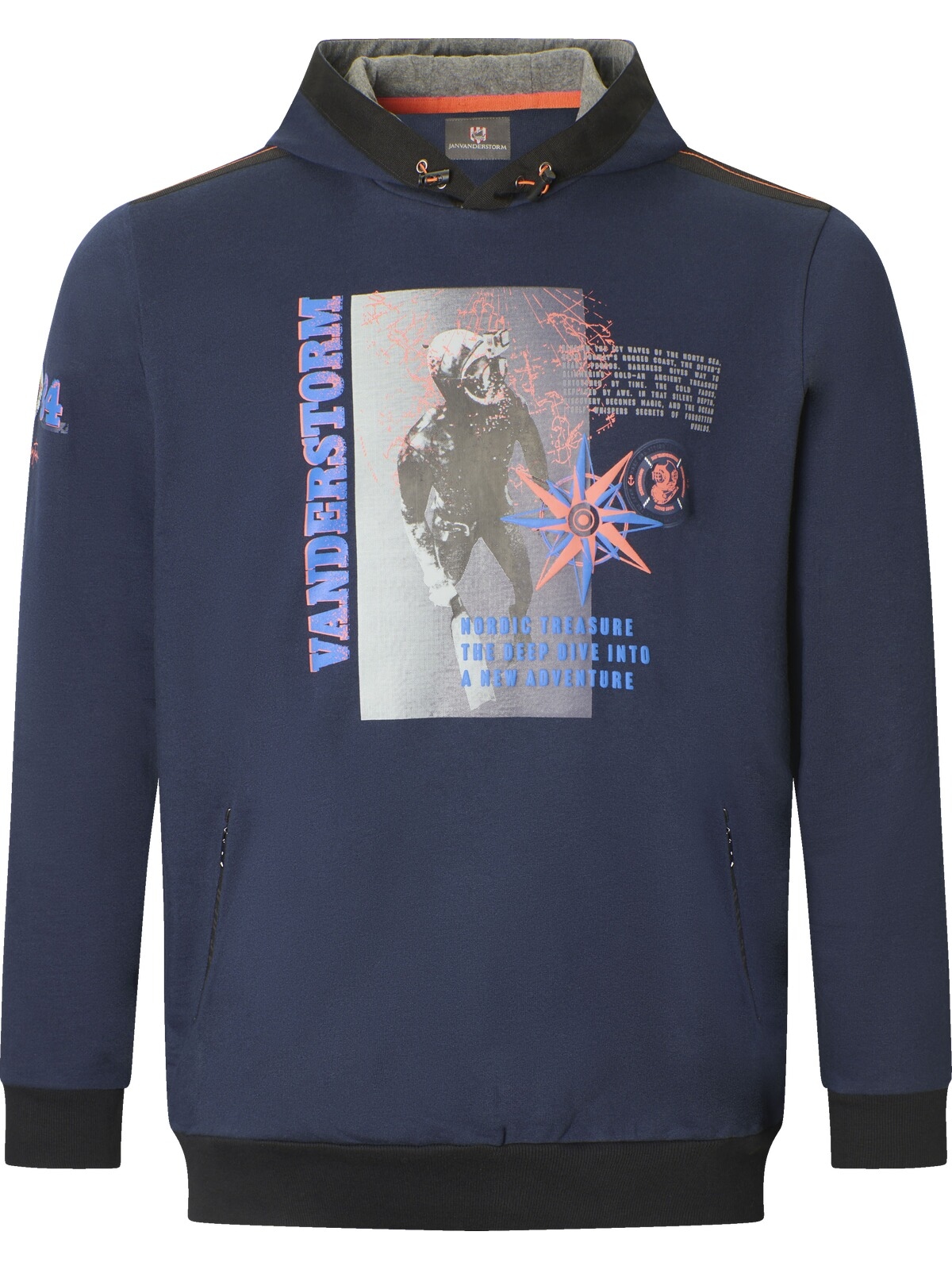 Jan Vanderstorm Kapuzensweatshirt »Sweatshirt FINNGARD«
