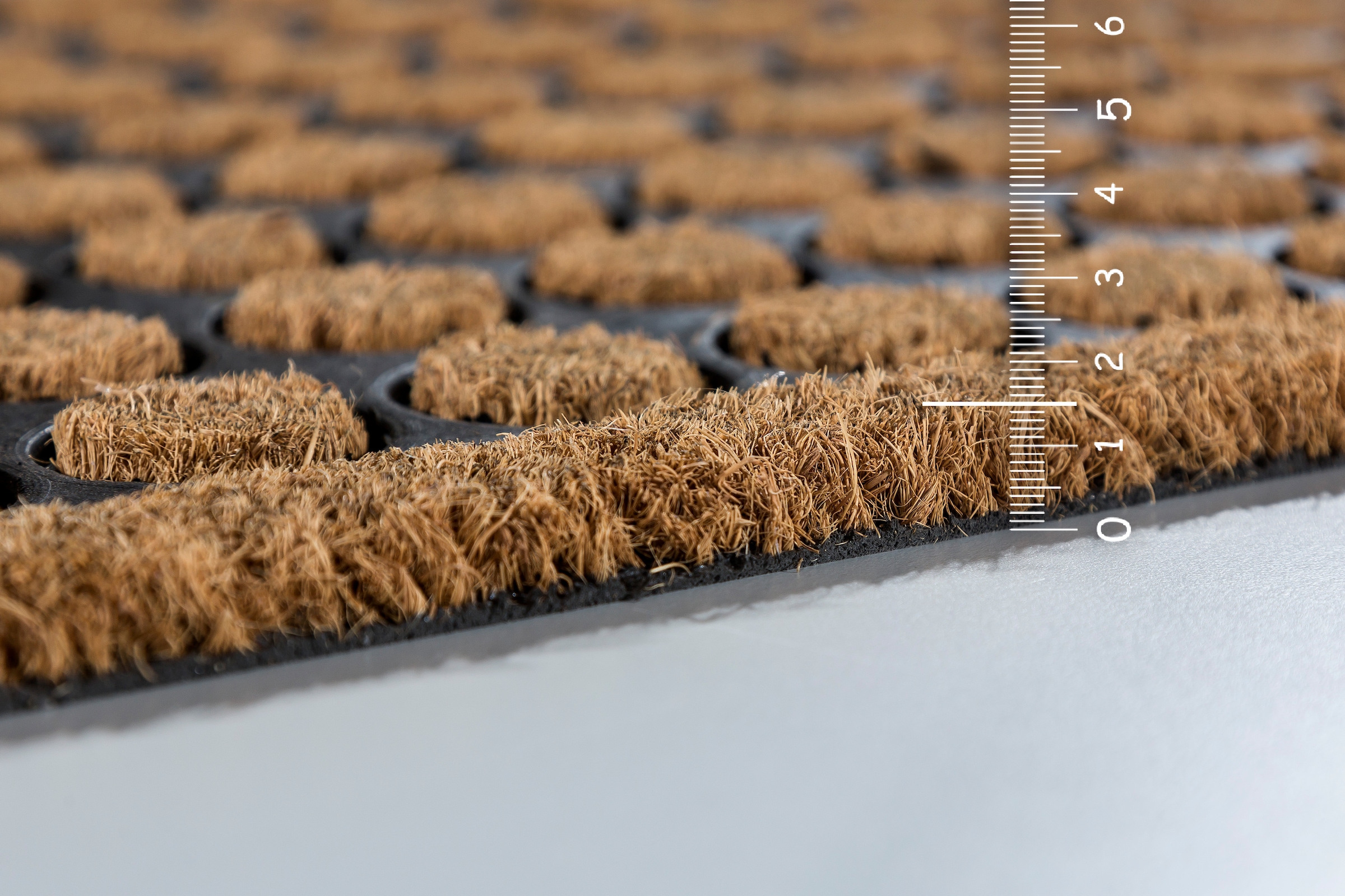 ASTRA Fußmatte »Coco Home 1«, rechteckig, 16 mm Höhe, Kokos, Türmatte, Hoch Tief Struktur, wetterfest, rutschfest