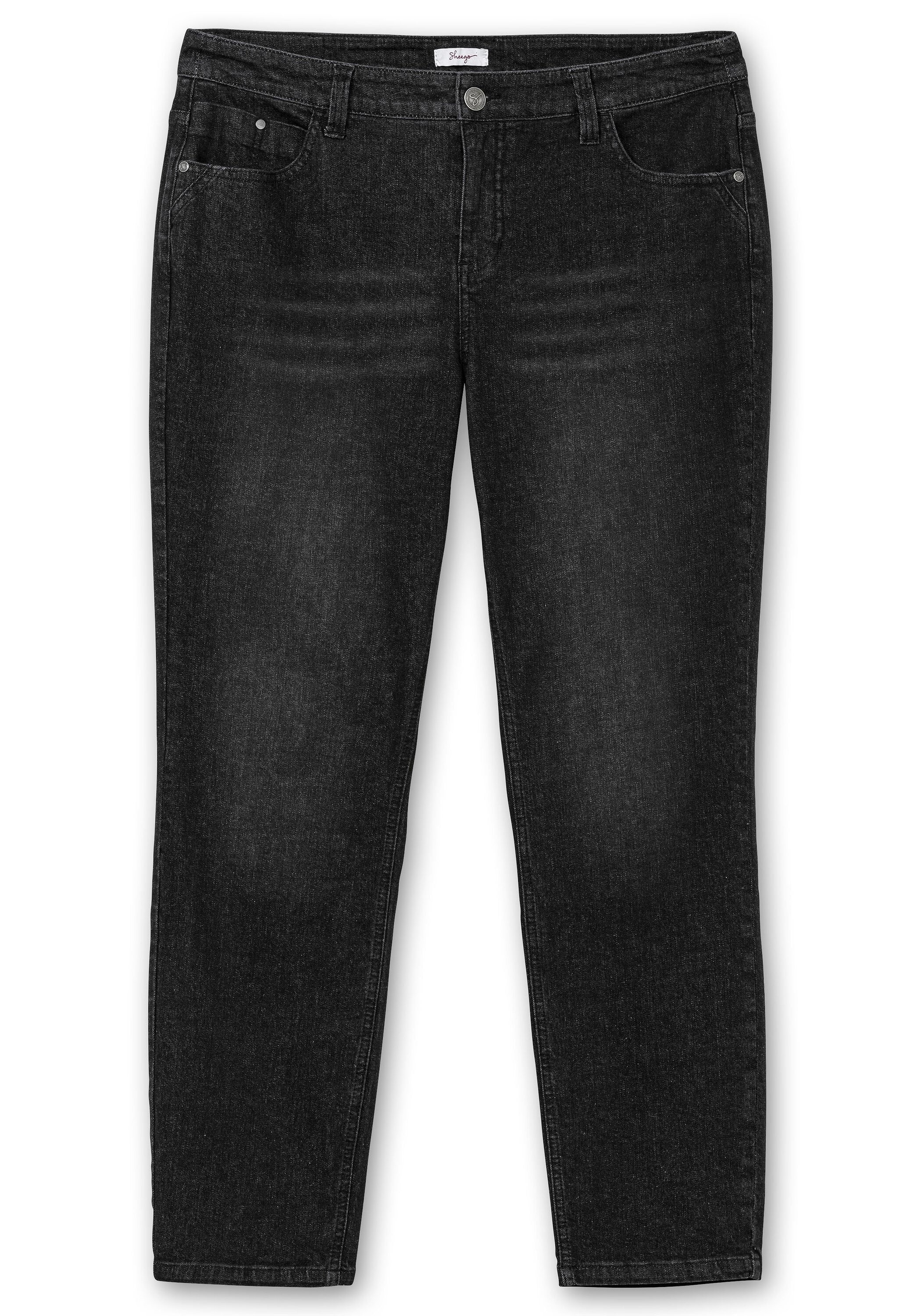 Sheego Stretch-Jeans »Jeans PIA, aus elastischem Denim«, PIA, aus elastischem Denim