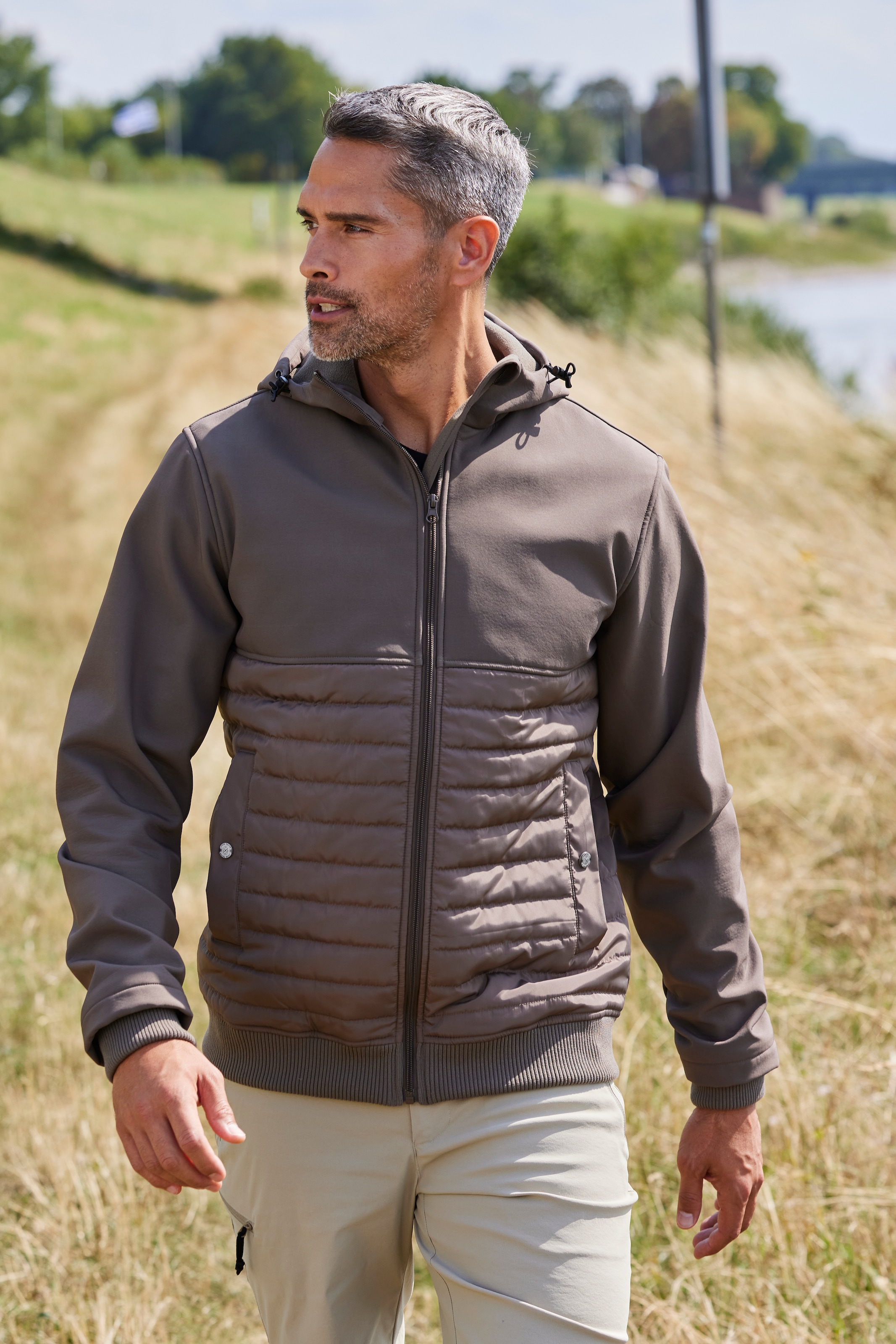John Devin Funktionsjacke, mit Kapuze, All- Season