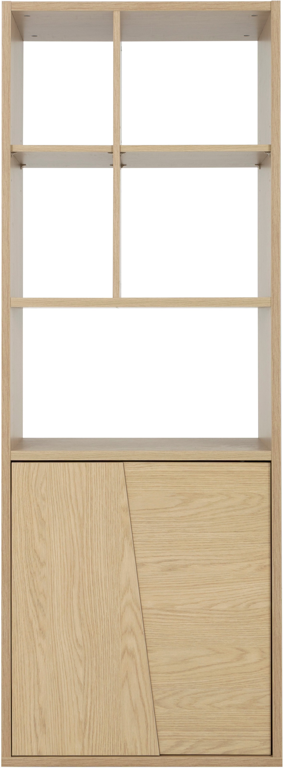 Gami Bücherregal »Bücherregal Solena mit 1 Tür« Bücherregal mit 1 Tür, Größe B/H/T: 68 cm x 182 cm x 40 cm