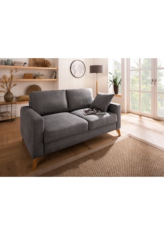 Home affaire 2,5-Sitzer »Stanza«, incl. 1 Zierkissen, Keder, Moderne Holzfüße, B/T/H: 171/93/89 cm kaufen Home affaire 2,5-Sitzer »Stanza«, incl. 1 Zierkissen, Keder, Moderne Holzfüße, B/T/H: 171/93/89 cm kaufen