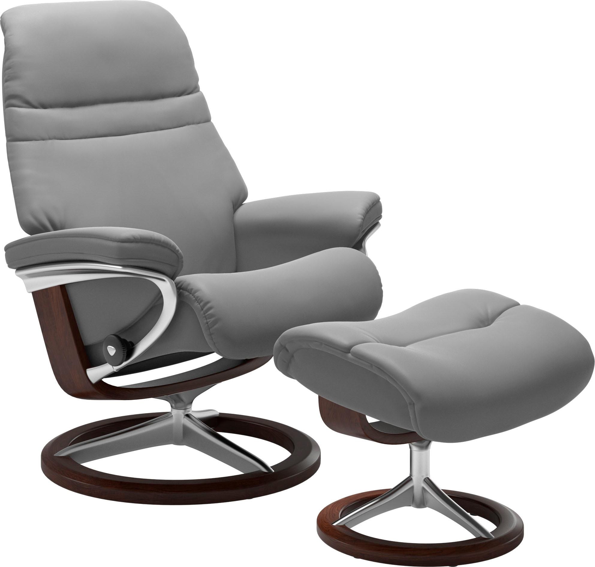 Stressless® Fußhocker »Sunrise« mit Signature Base, Gestell Braun