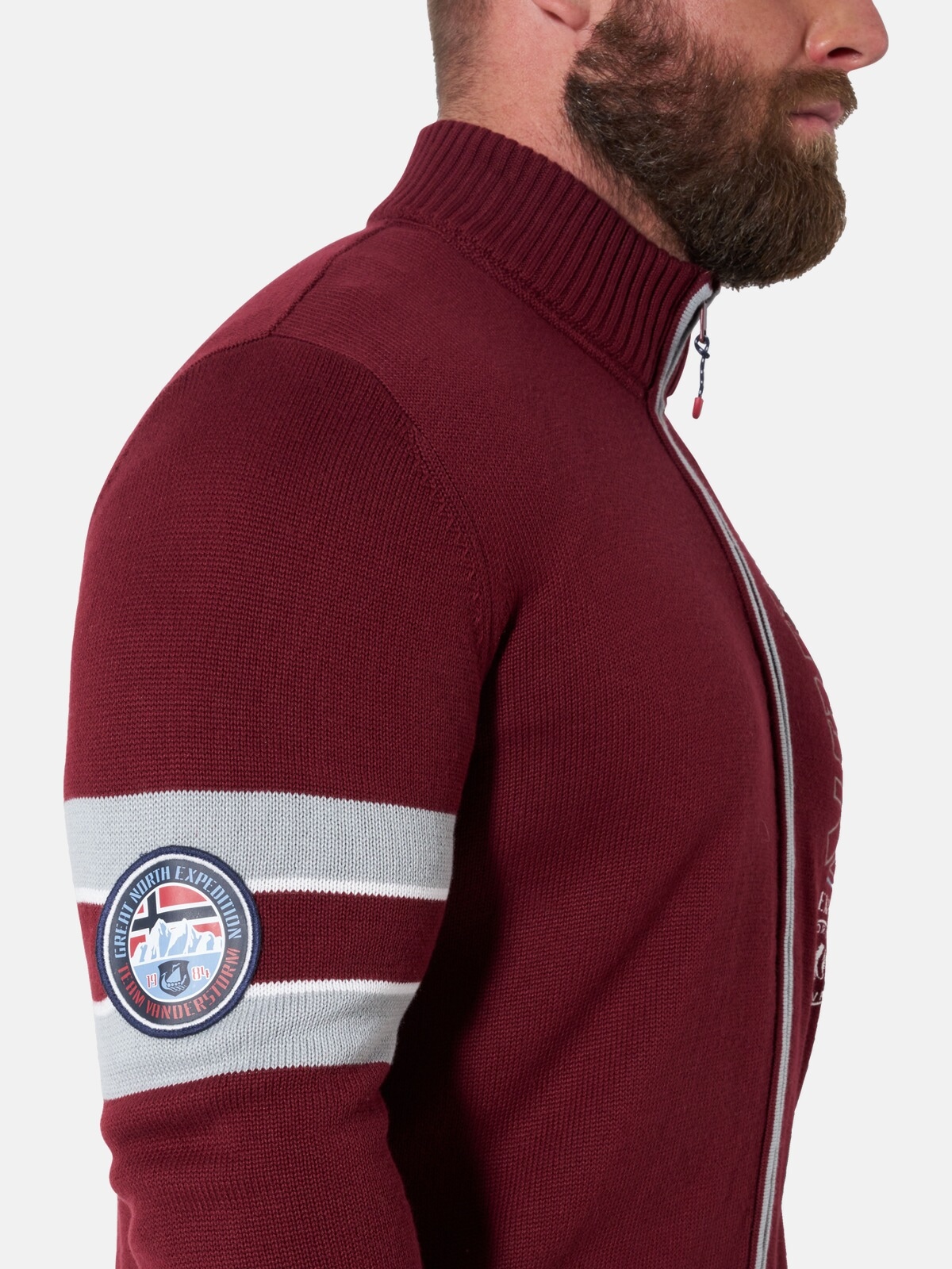 Jan Vanderstorm Strickjacke »Strickjacke ROLUF«