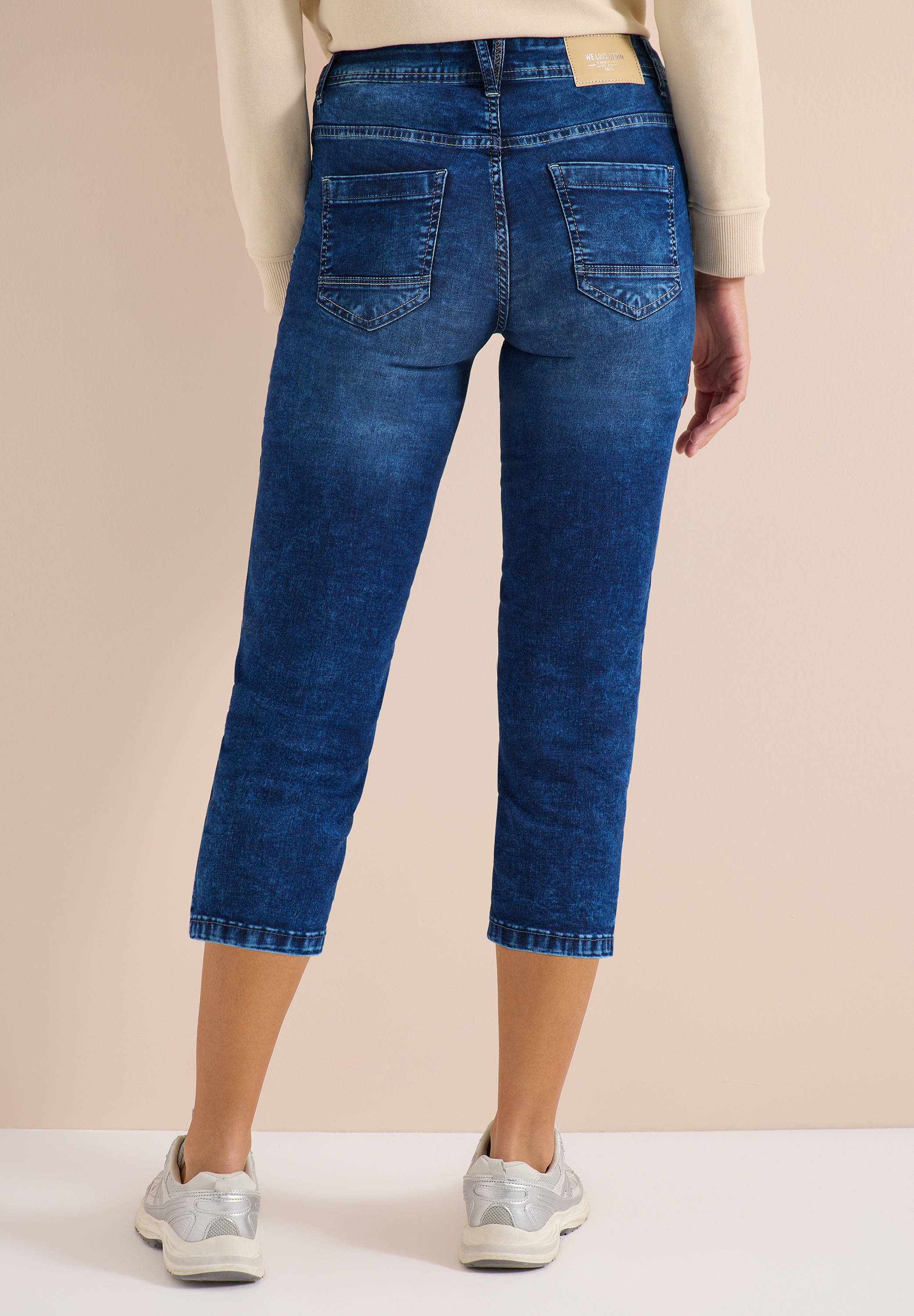 Cecil 3/4-Jeans »Style Scarlett« Slim Leg Jeans mit Stretch