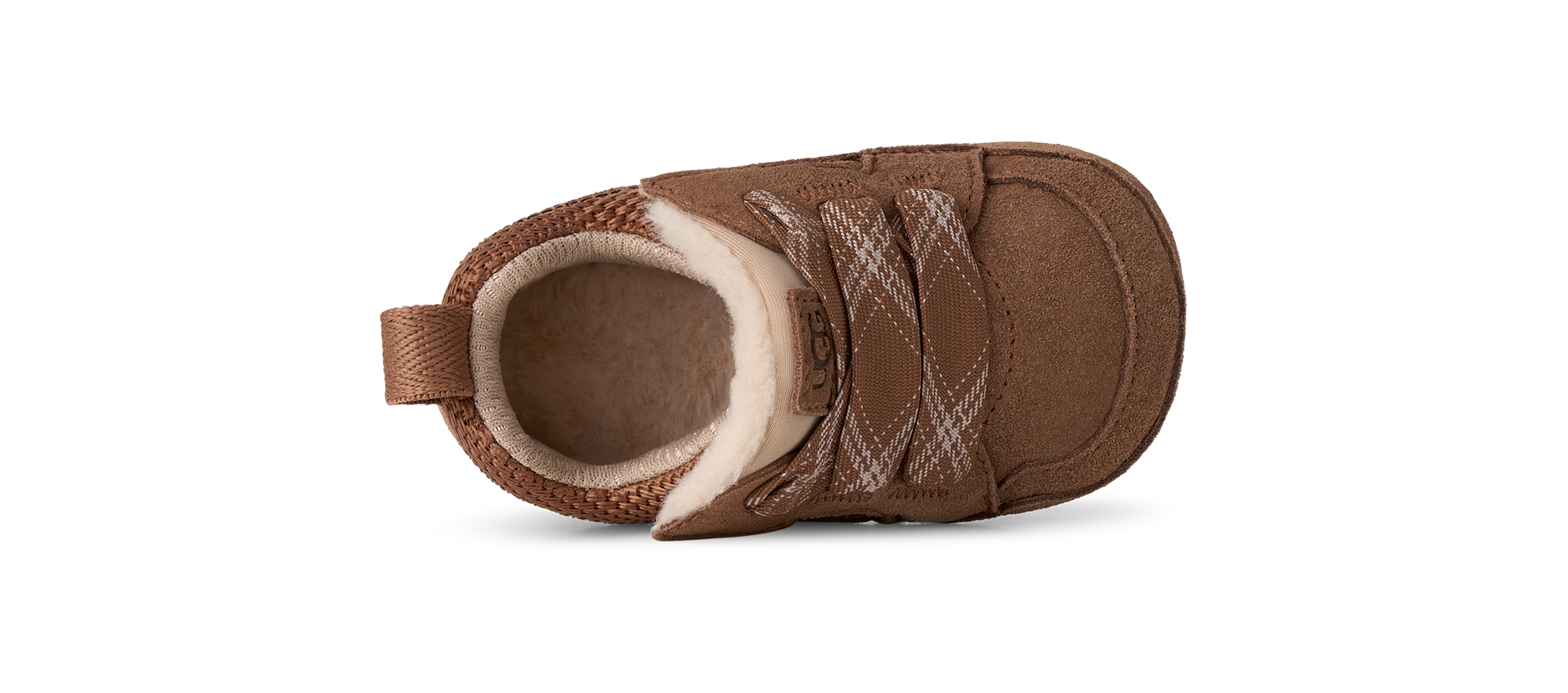 UGG Krabbelschuh »I BABY LOWMEL«  Schnürschuh, Klettschuh mit UGG-Logo auf der Lasche