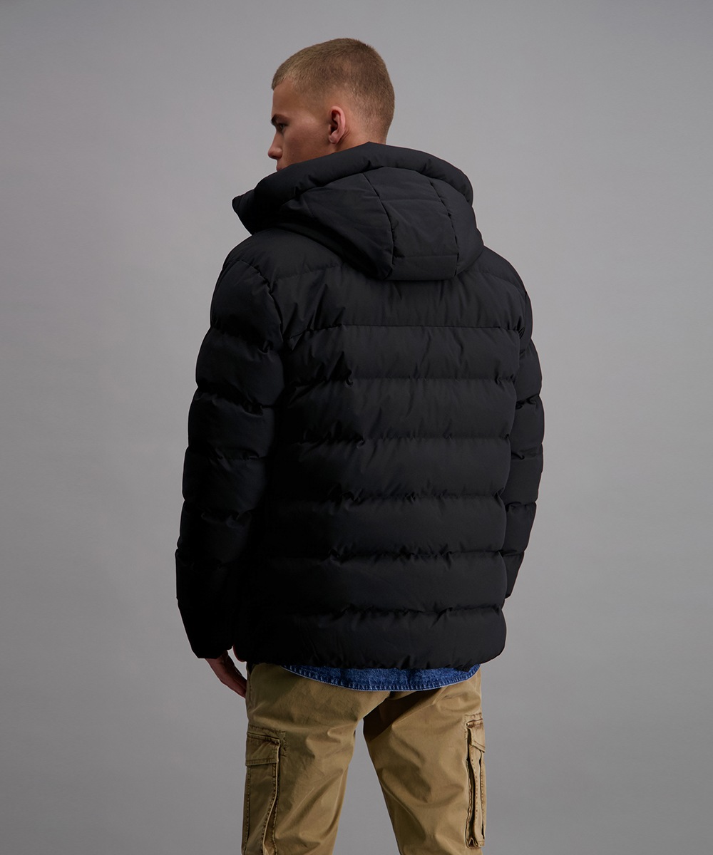 Pioneer Authentic Jeans Steppjacke, mit Kapuze, mit Kapuze