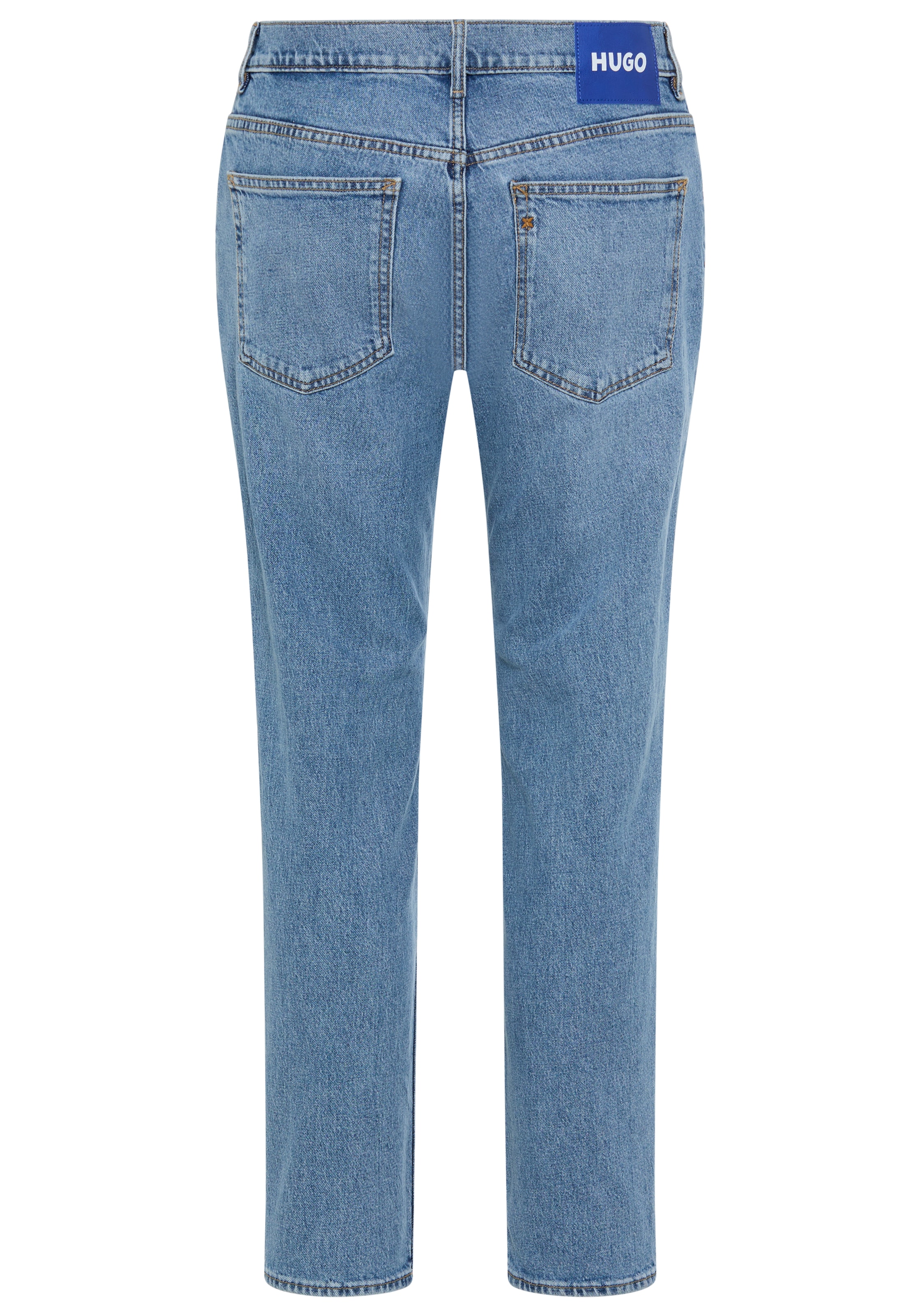 HUGO Blue Tapered-fit-Jeans »Brody« mit Stone-washed-Finish