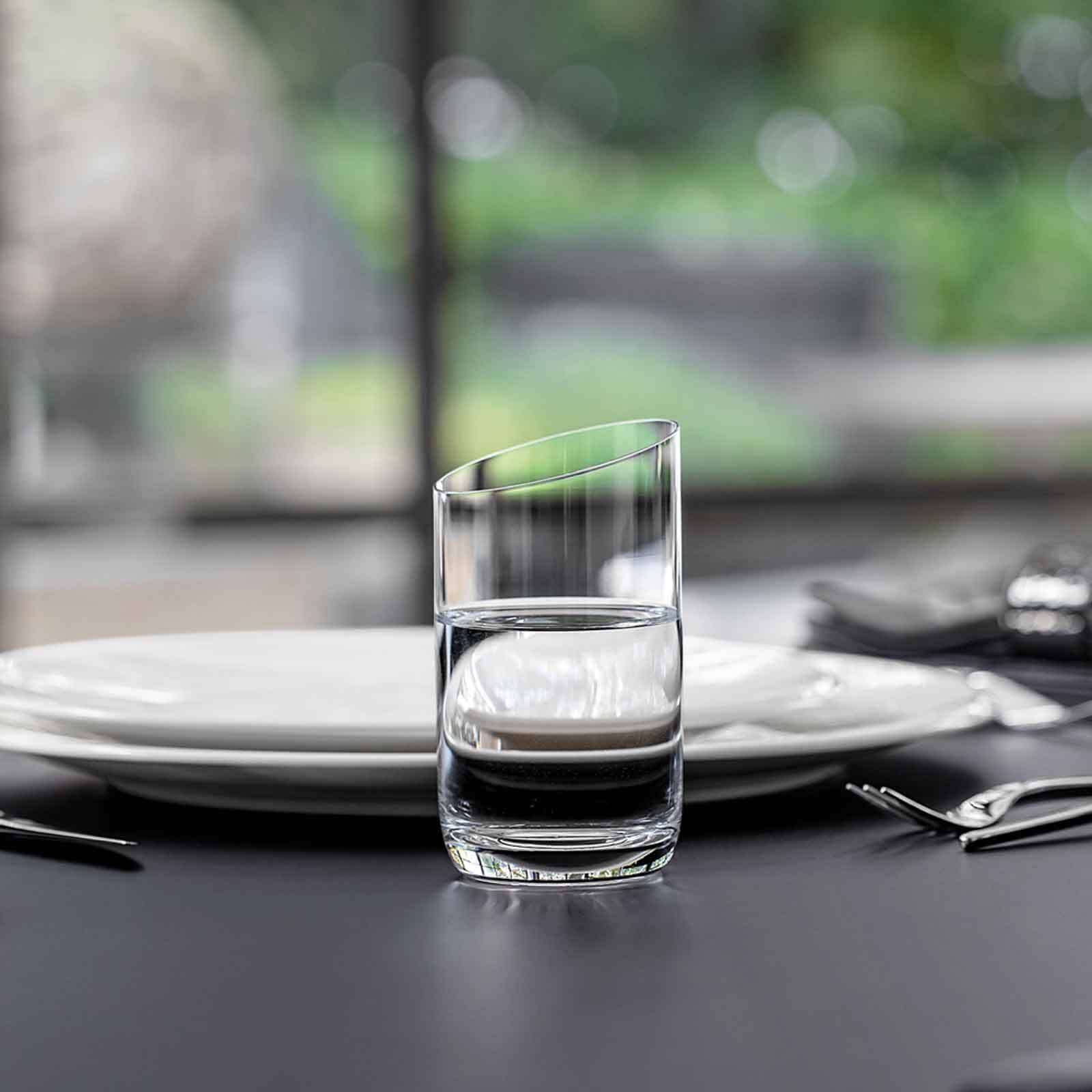 Villeroy & Boch Glas »Becher NewMoon 225 ml 4er Set transparent« Spülmaschinenfest