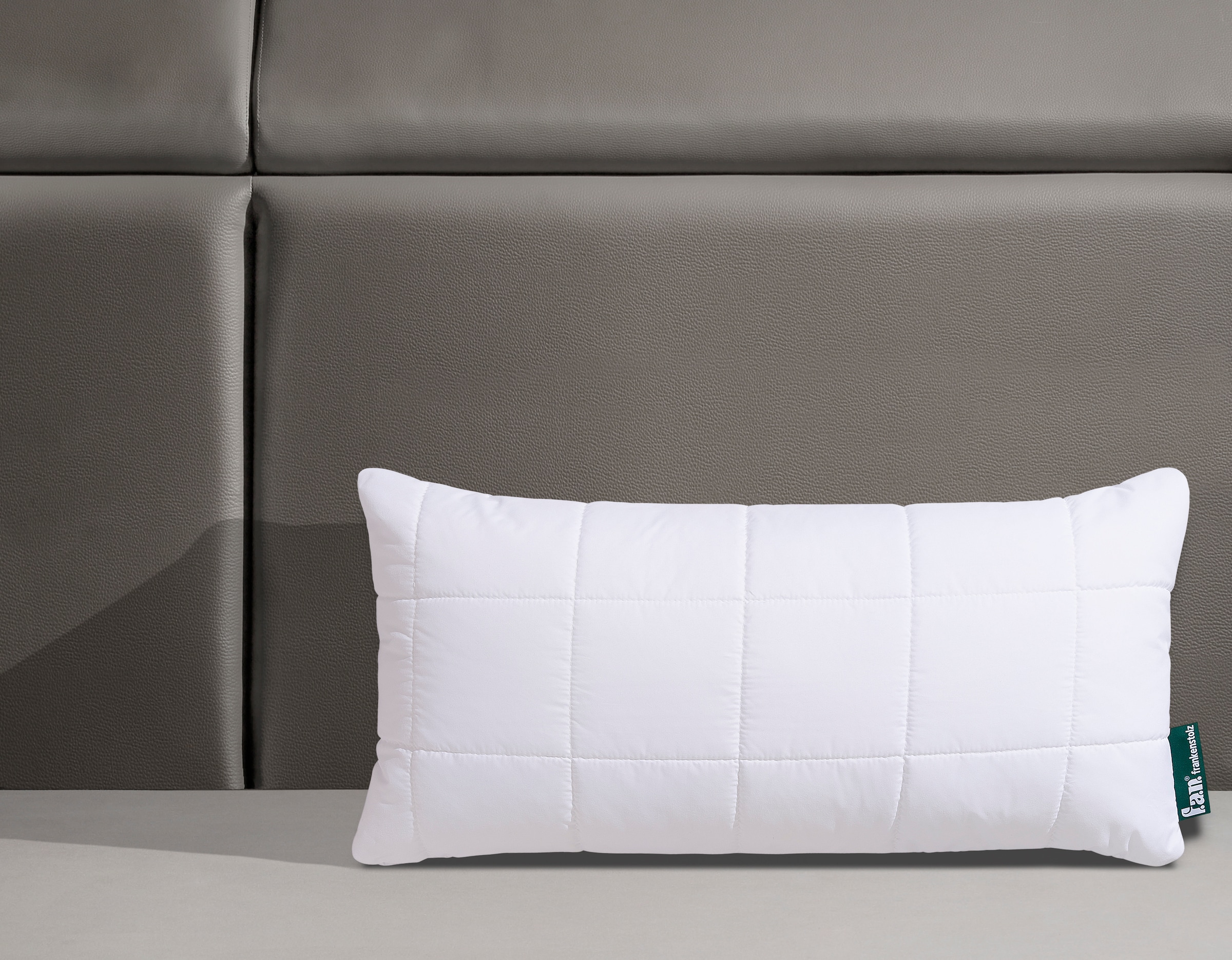 fan Microfaserkissen »Stützendes Kopfkissen Komfort Plus XXL-Warm, in 40x80 oder 80x80 cm«, (1 St.), flauschig, kuscheliges Kopfkissen
