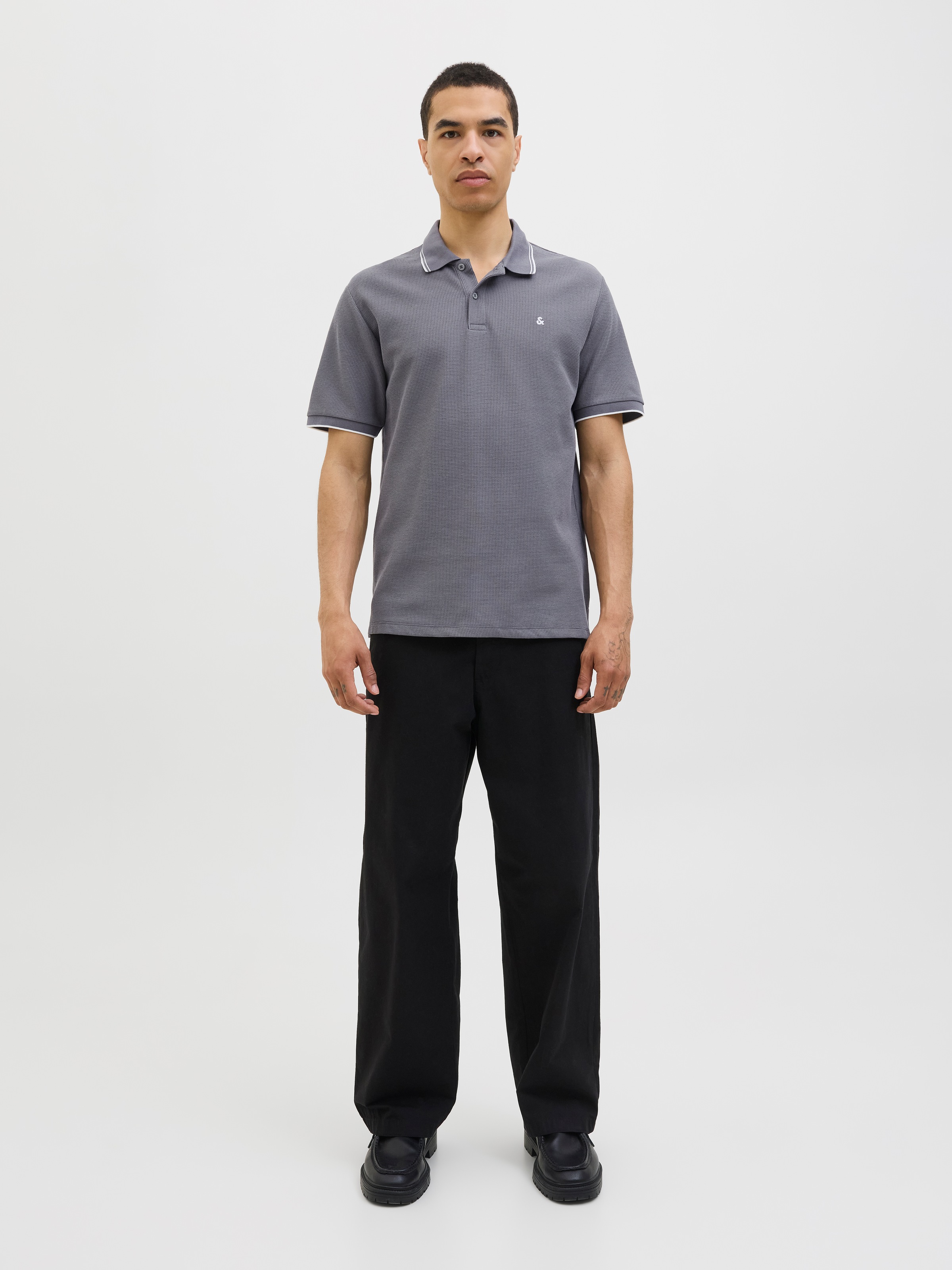 Jack & Jones Poloshirt »JJEAUSTIN POLO SS NOOS«, mit Logo Stickerei