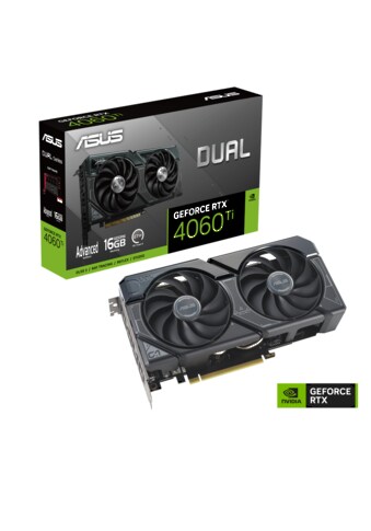 Grafikkarte »DUAL-RTX4060TI-A16G«, 16 GB, GDDR6