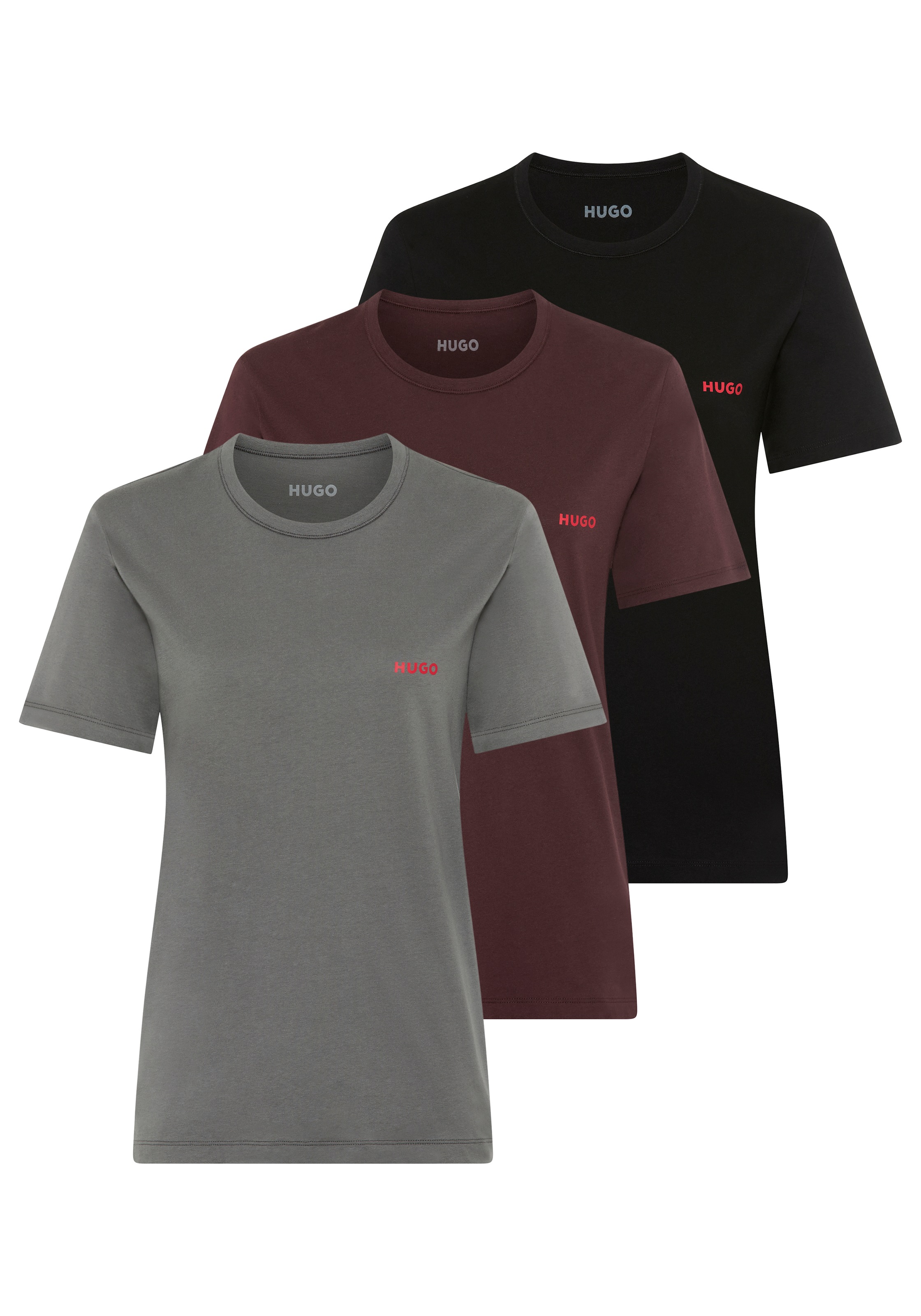HUGO Underwear T-Shirt »RN TRIPL« Packung, 3 Stk. mit Rundhalsausschnitt