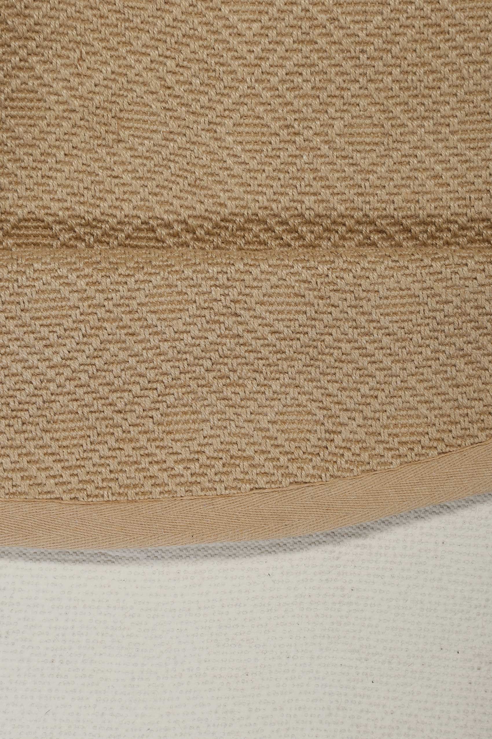 Wecon home Teppich »Hugo two« rund 8 mm Höhe Naturfaser, Jute, Sisal-Optik, modern, pflegeleicht, Wohnzimmer, Raute