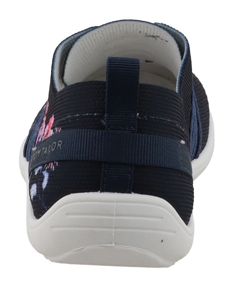 TOM TAILOR Slip-On Sneaker »Patty«  Freizeitschuh, Halbschuh, Slipper mit hübschen Blütendrucken