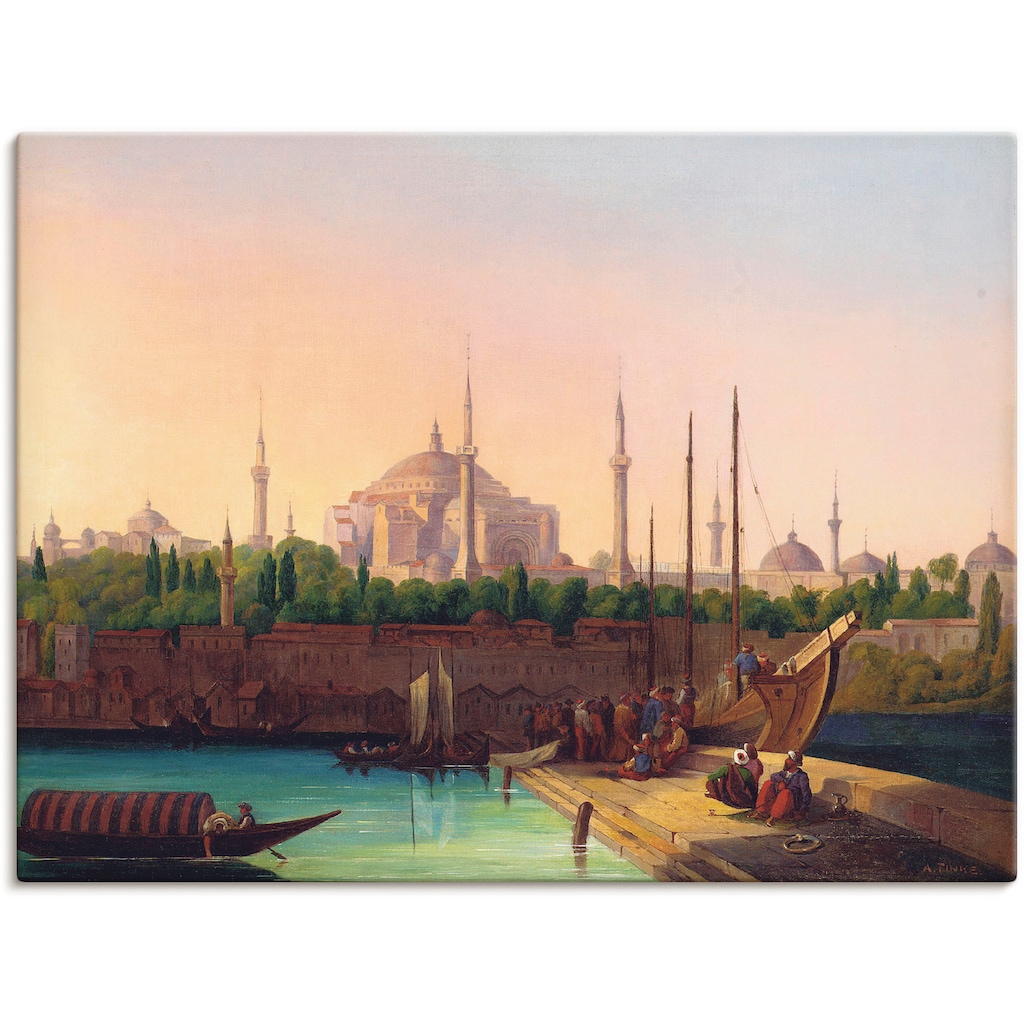 Artland Wandbild »Hagia Sophia, Istanbul.«, Gebäude, (1 St.)