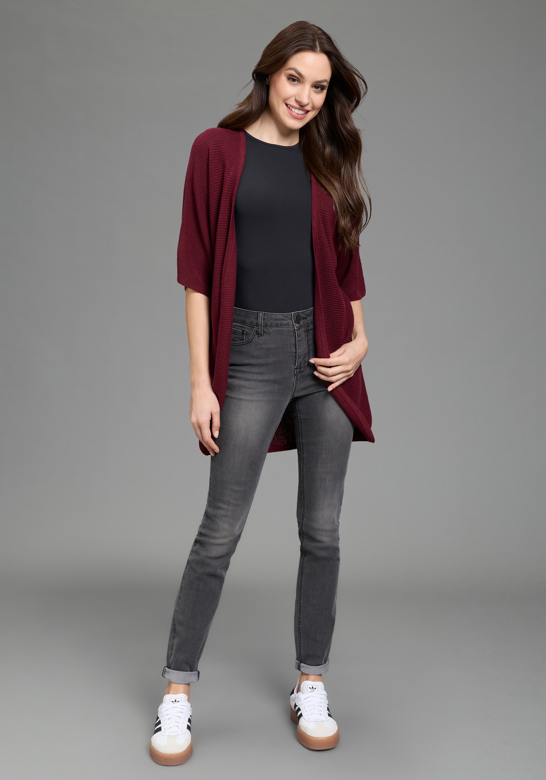 Laura Scott Kurzarmbody im Basic Stil, aus Baumwolle und Elasthan