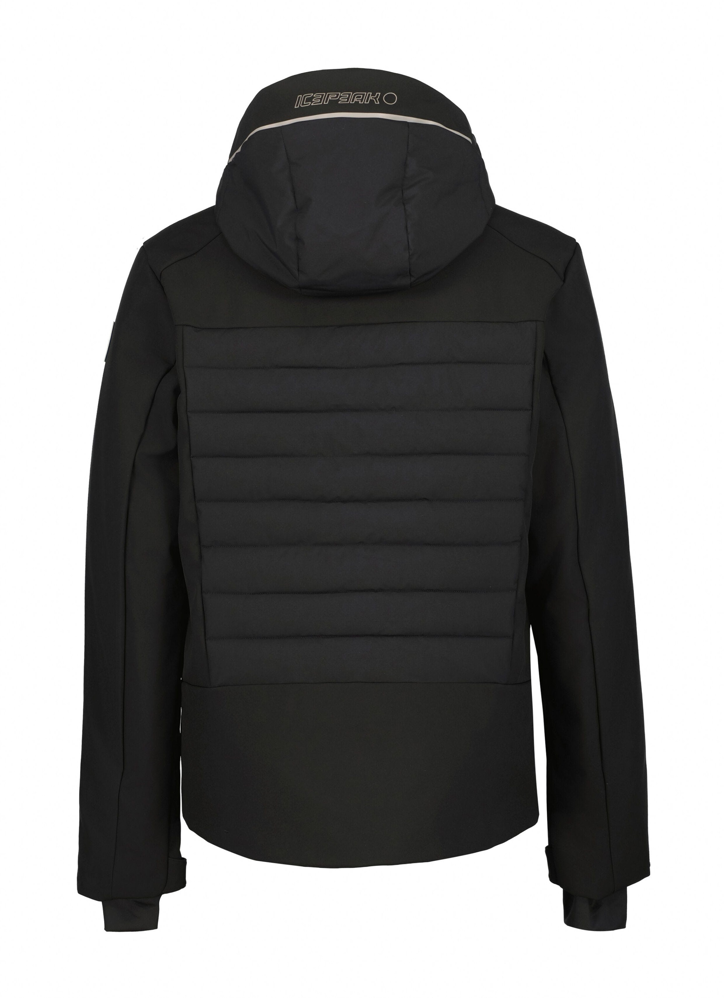 Icepeak Softshelljacke »ICEPEAK FREMONT« mit Kapuze mit dezenten Logoschriftzügen und Patch am Oberarm