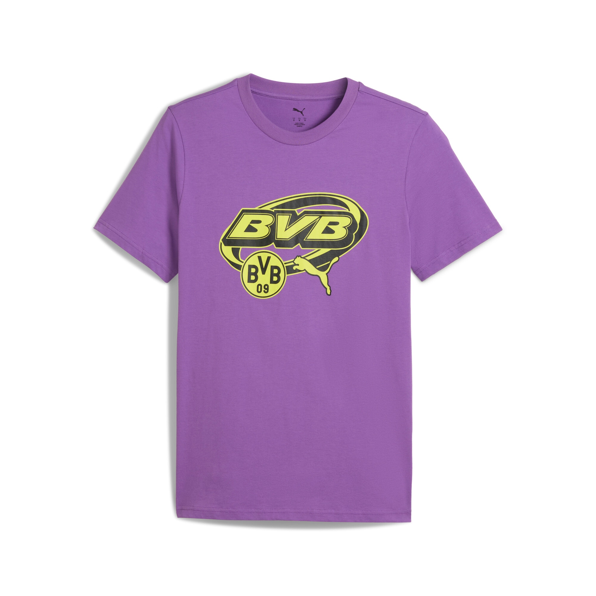 PUMA Trainingsshirt »BVB FTBLCULTURE TEE« Regular Fit, Kurzarm, Rundhalsausschnitt, aus Baumwolle