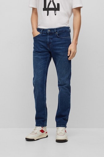 BOSS ORANGE Straight-Jeans »Delaware BC-P«, mit Logobadge OTTO online kaufen BOSS bei ORANGE