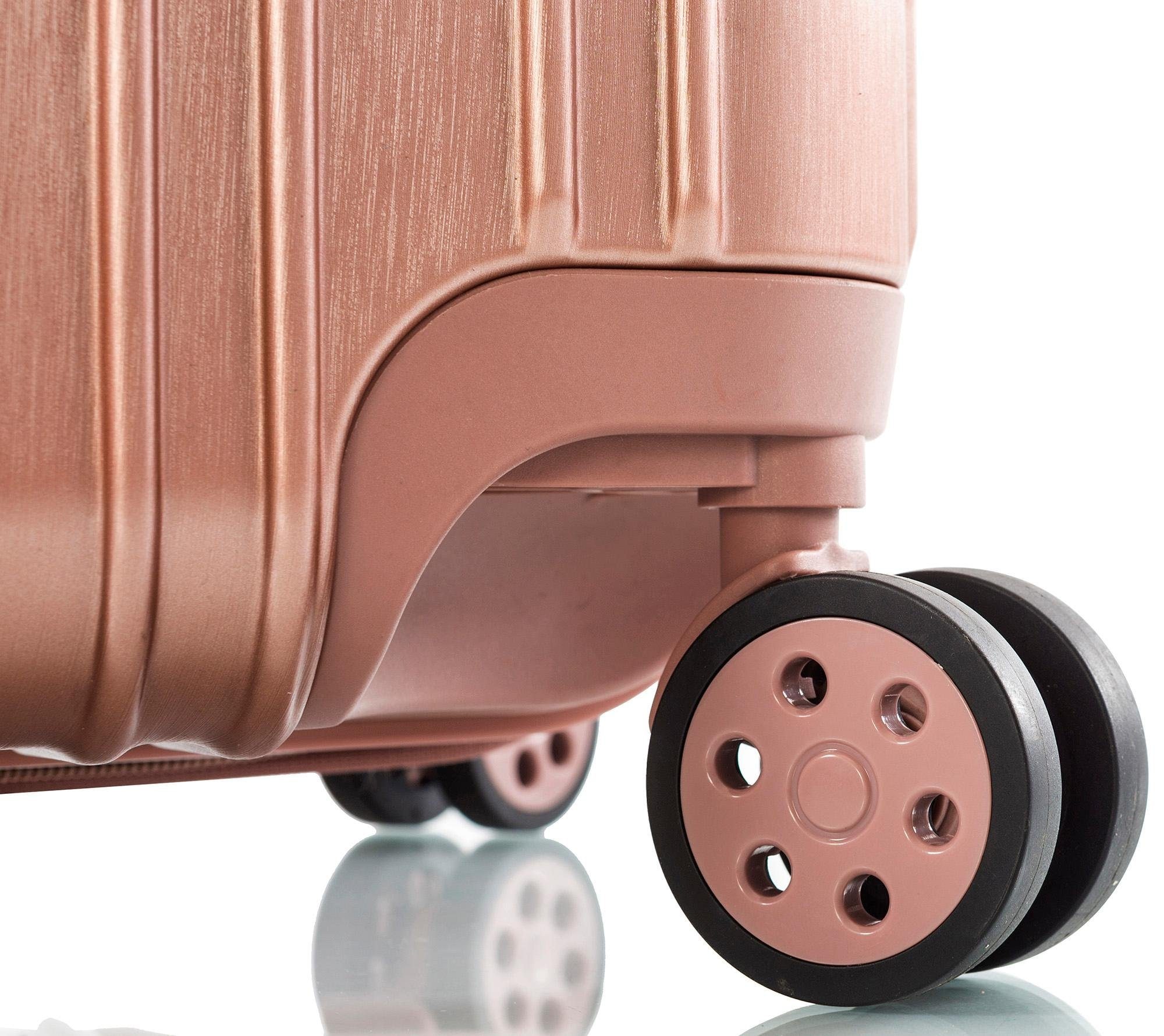 Heys Hartschalen-Trolley »Xtrak, in verschiedenen Farben und Größen«, 4 Rollen, Heys x Joachim Llambi Handgepäck-Koffer TSA Schloss Volumenerweiterung
