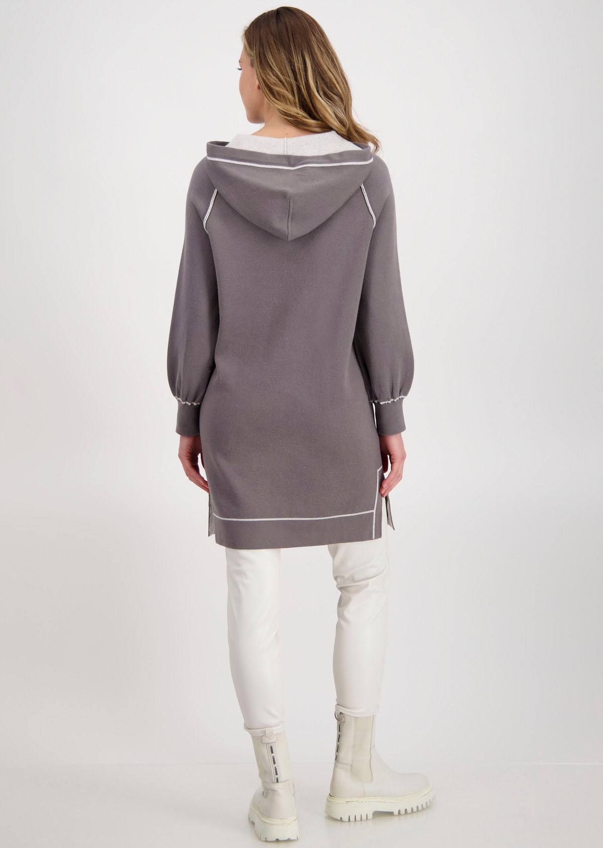 Monari Sweatkleid, mit Kapuze