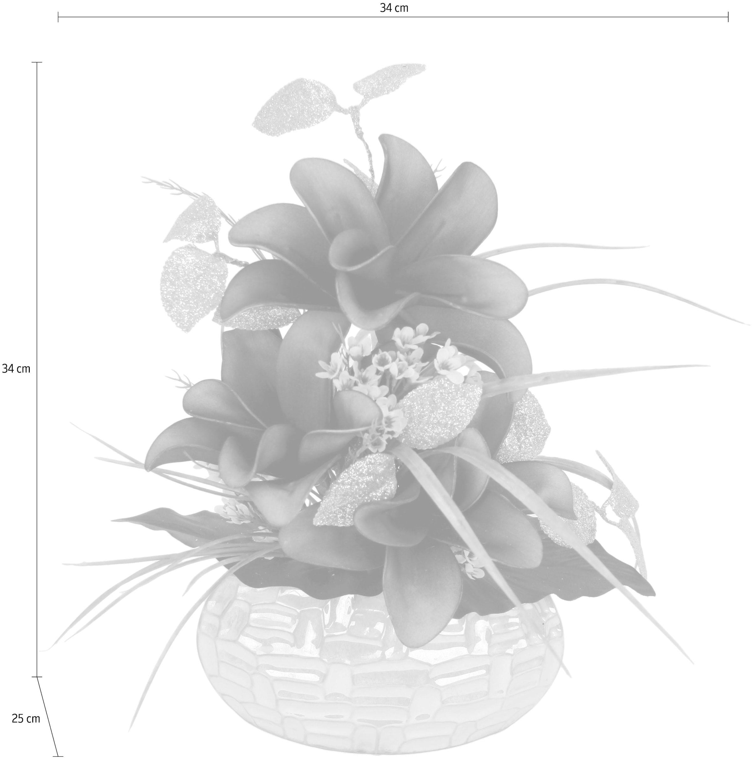 I.GE.A. Kunstpflanze Arrangement im Topf