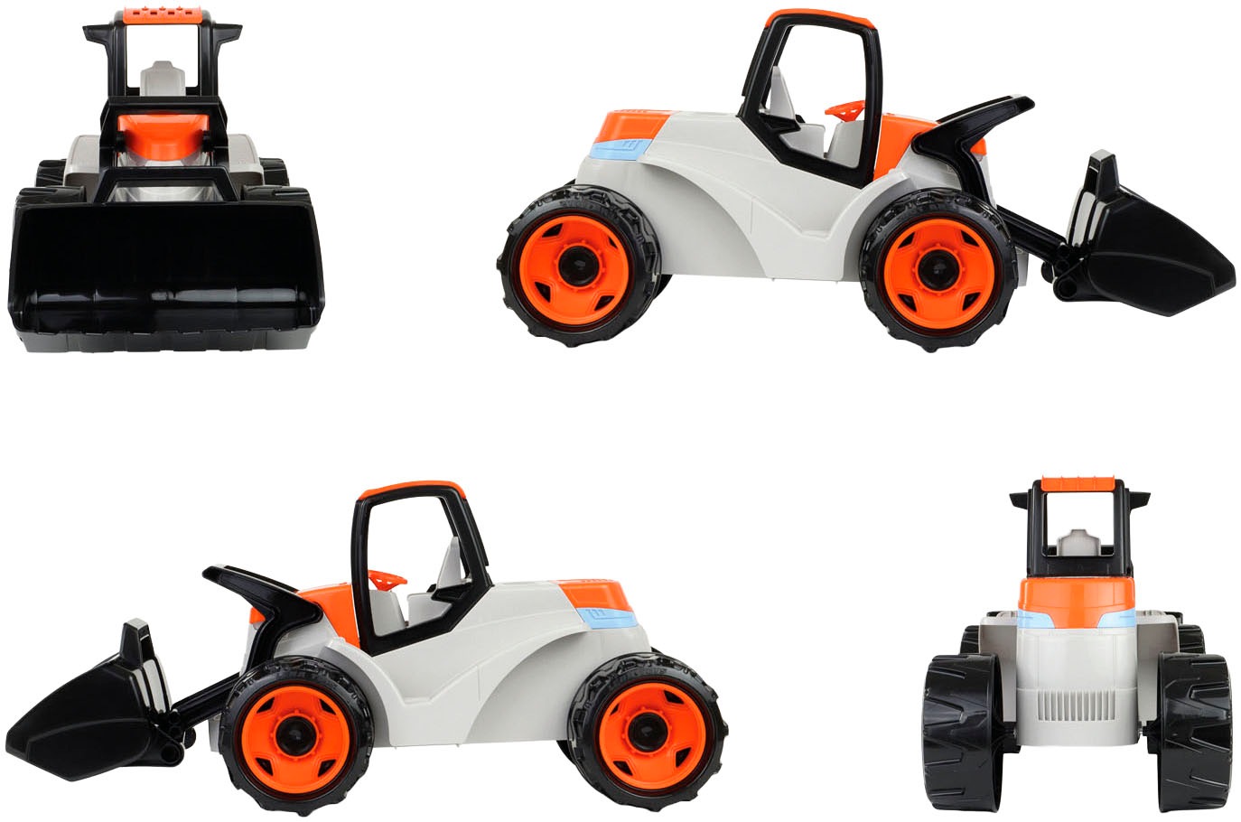 Lena® Spielzeug-Aufsitzbagger »Giga Trucks Aufsitz-Schaufellader« Made in Europe