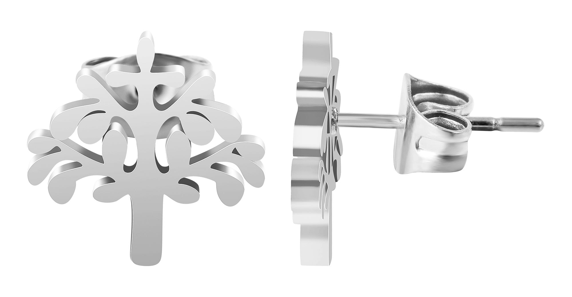 Adelia´s Paar Ohrstecker »Damen Ohrringe ¿ Ohrstecker aus Edelstahl«