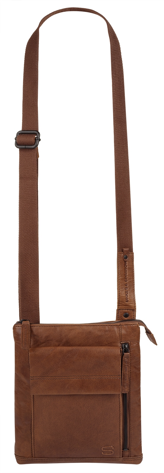 Spikes & Sparrow Umhängetasche echt Leder