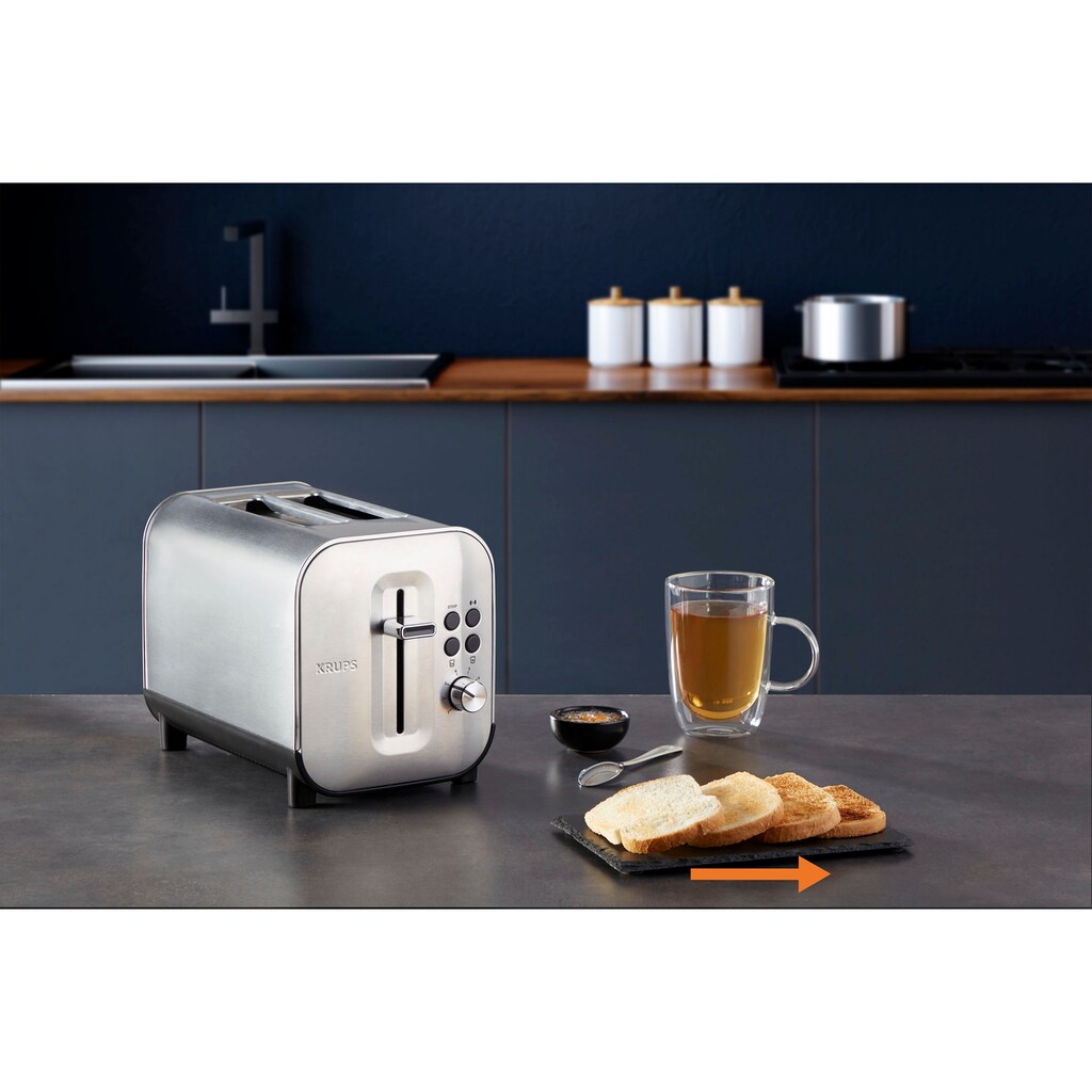 Krups Toaster »KH682D Excellence«, 2 Schlitze, 850 W