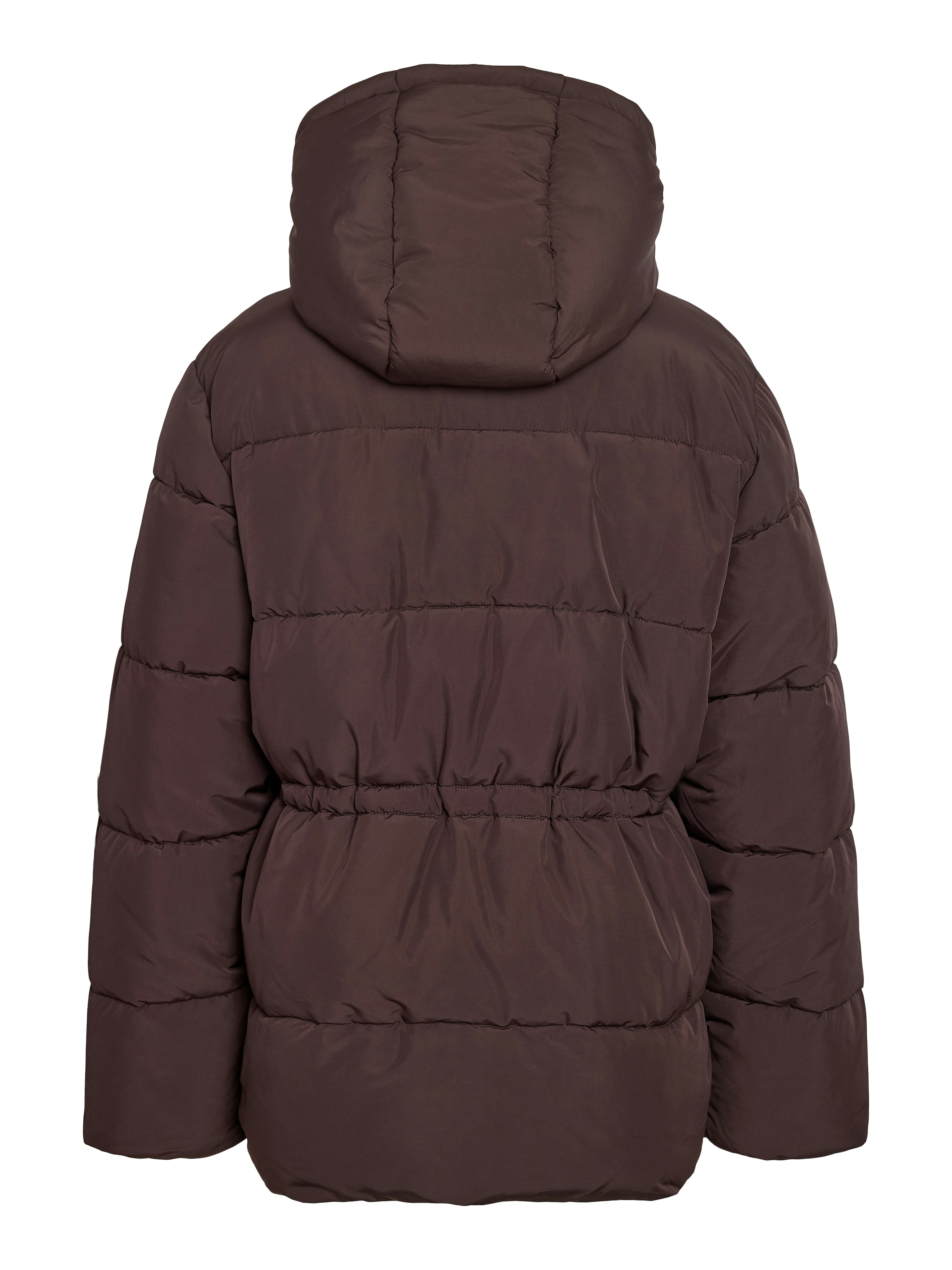 Noisy may Steppjacke »NMROSY WAISTED PUFFER JACKET NOOS« mit Kapuze Kunstfaser