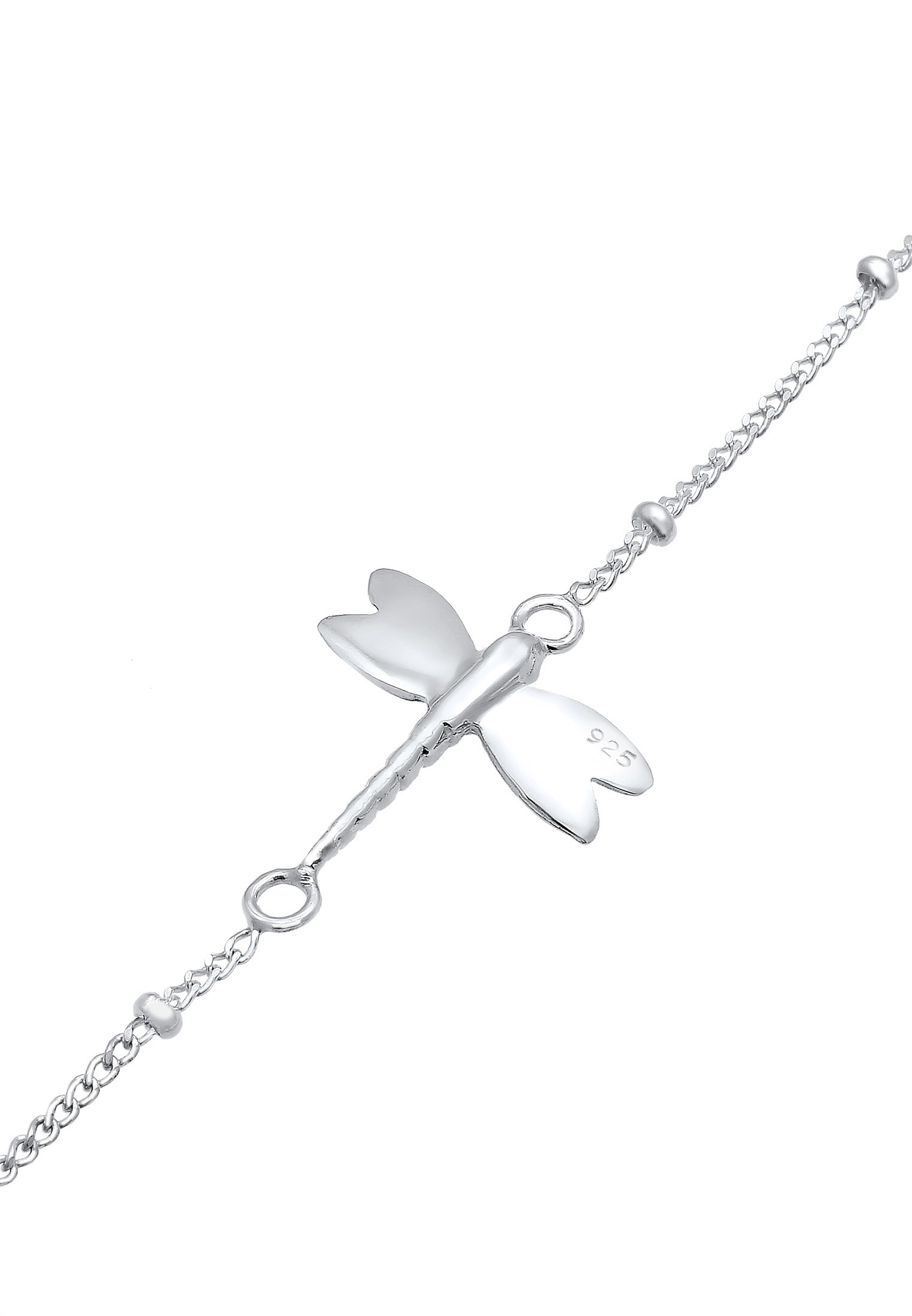 Elli Armkette »Armband Libelle Kugelkette Verspielt Sommer 925 Silber«