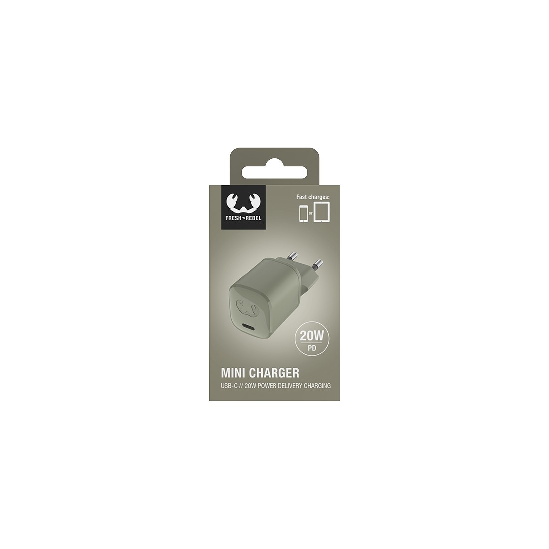 Fresh´n Rebel USB-Ladegerät »USB-C-Mini-Charger 20W, PD«