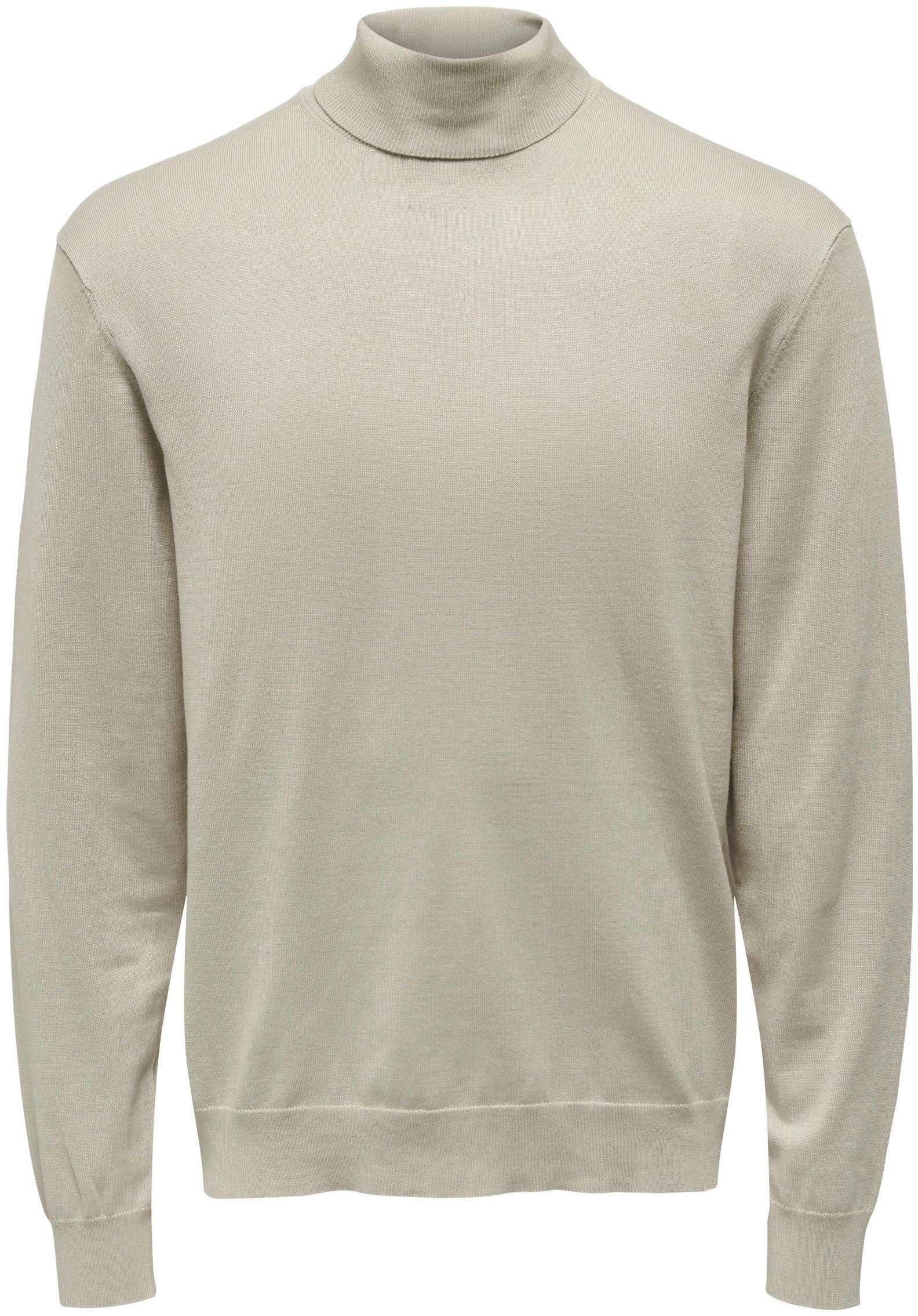 ONLY & SONS Rollkragenpullover »ONSWYLER LIFE REG ROLL NECK KNIT NOOS«