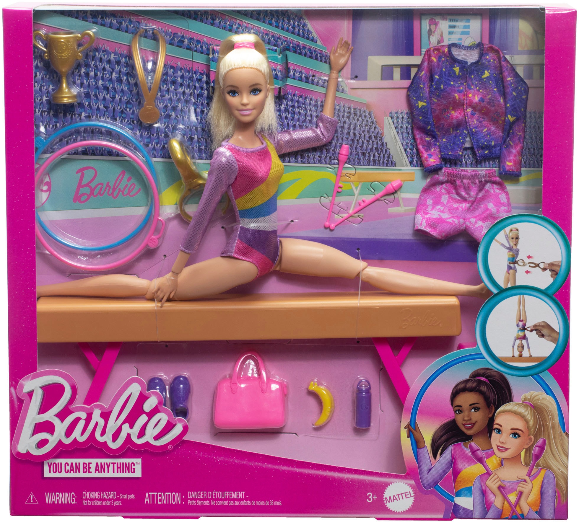 Barbie Anziehpuppe »Gymnastik Spielset«